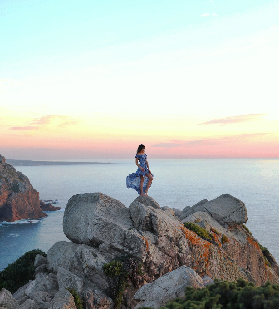 Cabo Da Roca, at sunset