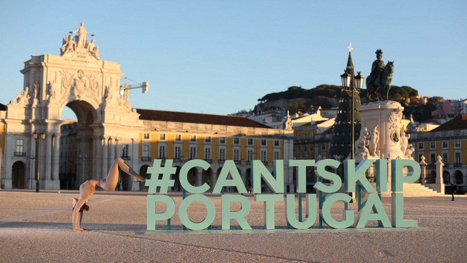 Praça do Comércio square in Lisbon