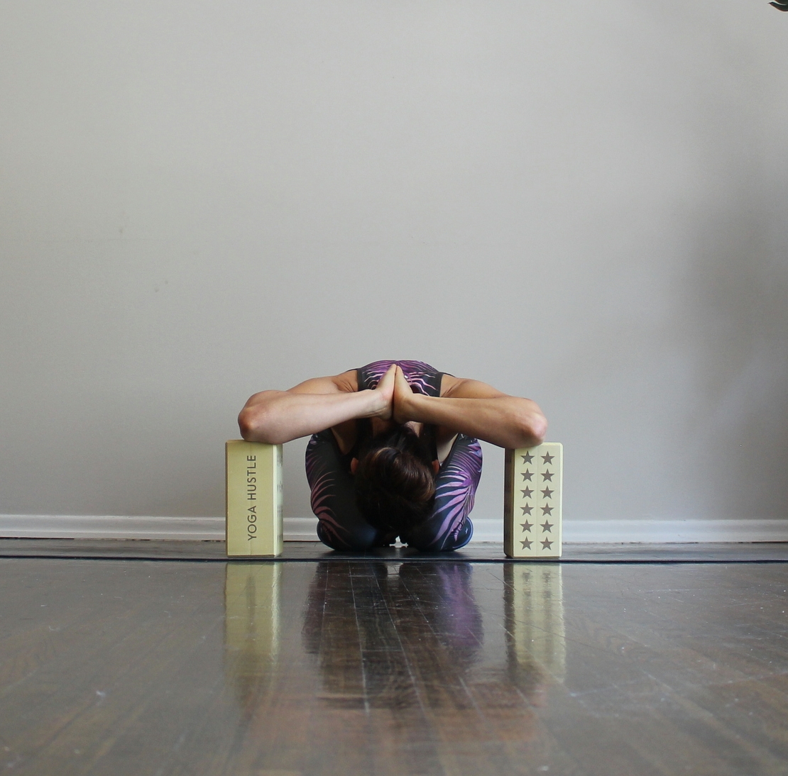 Shoulder Stretch with Blocks