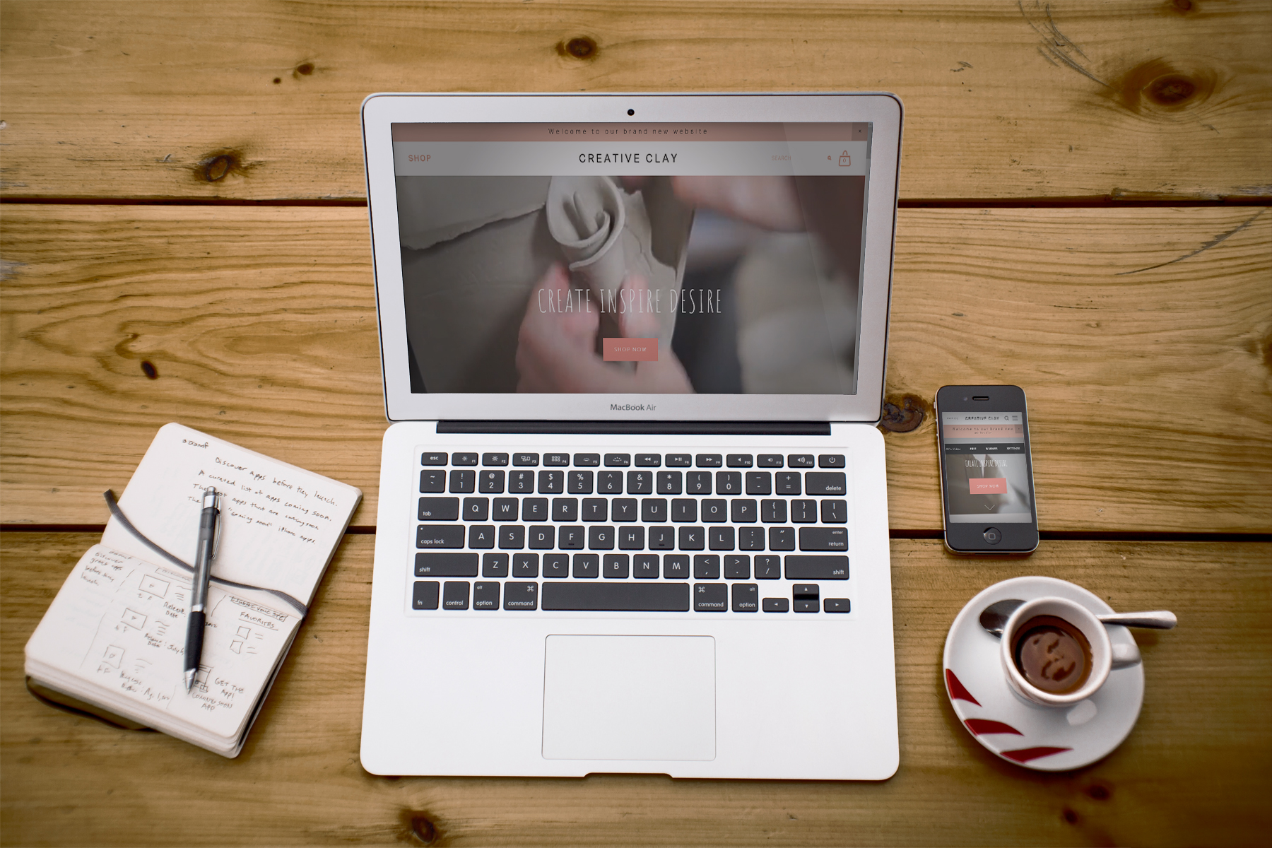 Creative Clay Fully Featured E-Commerce