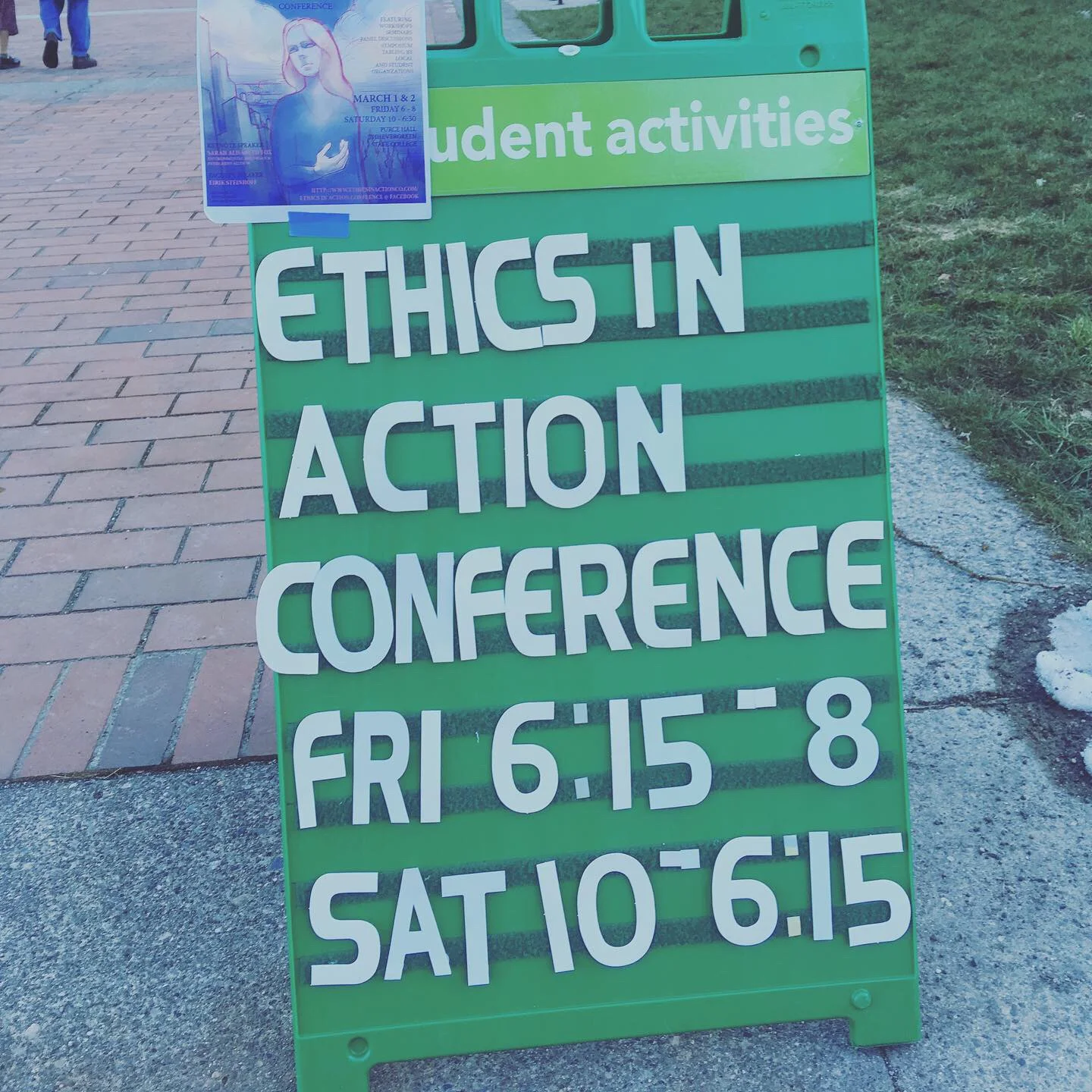 Some Good News: Students Organizing for Ethics in Action 