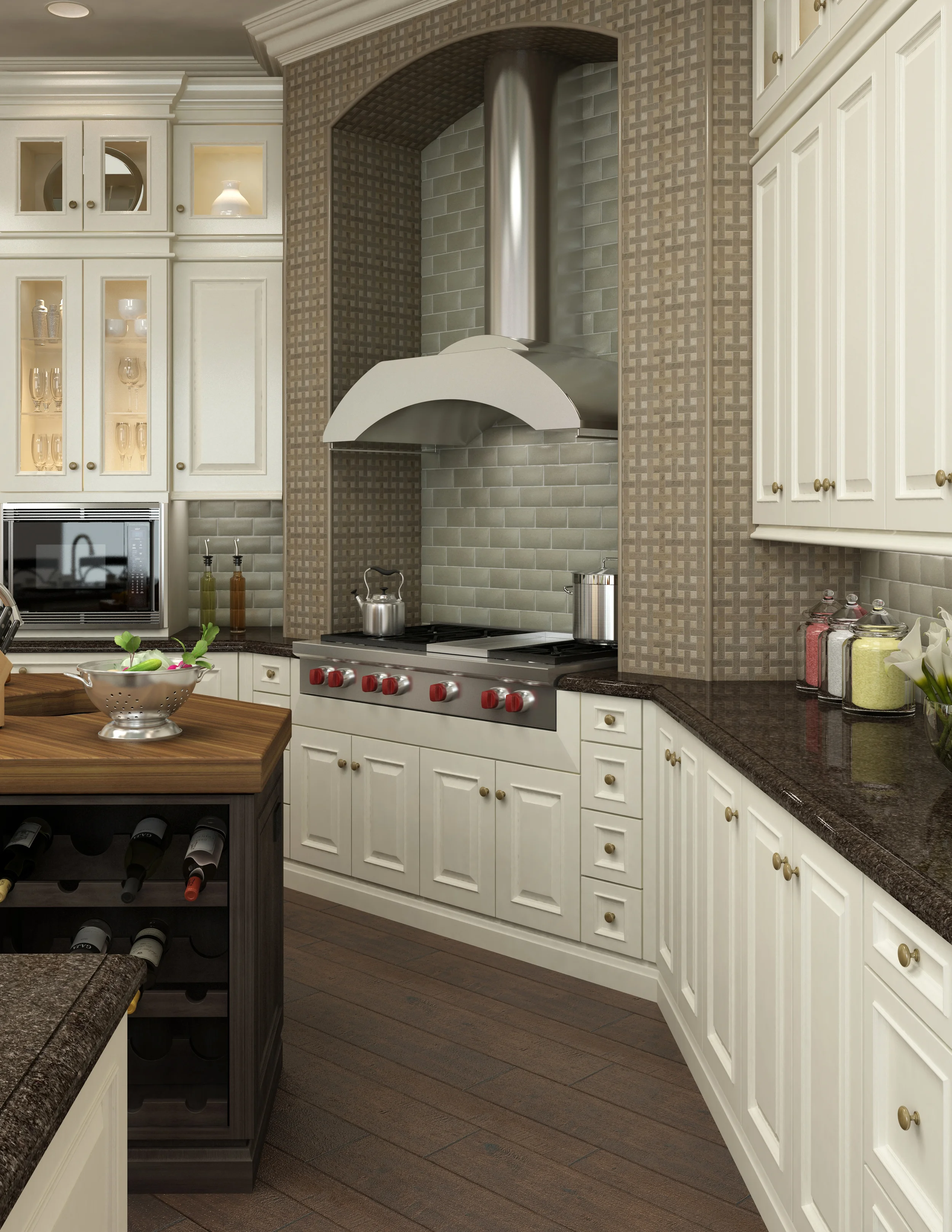 Custom Private Kitchen.