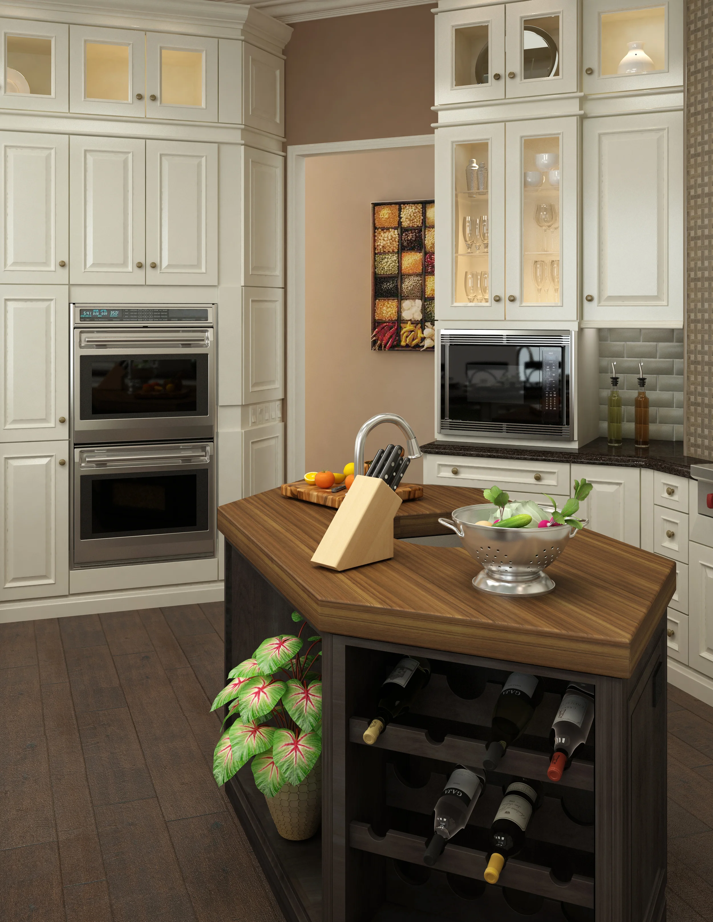Custom Private Kitchen.