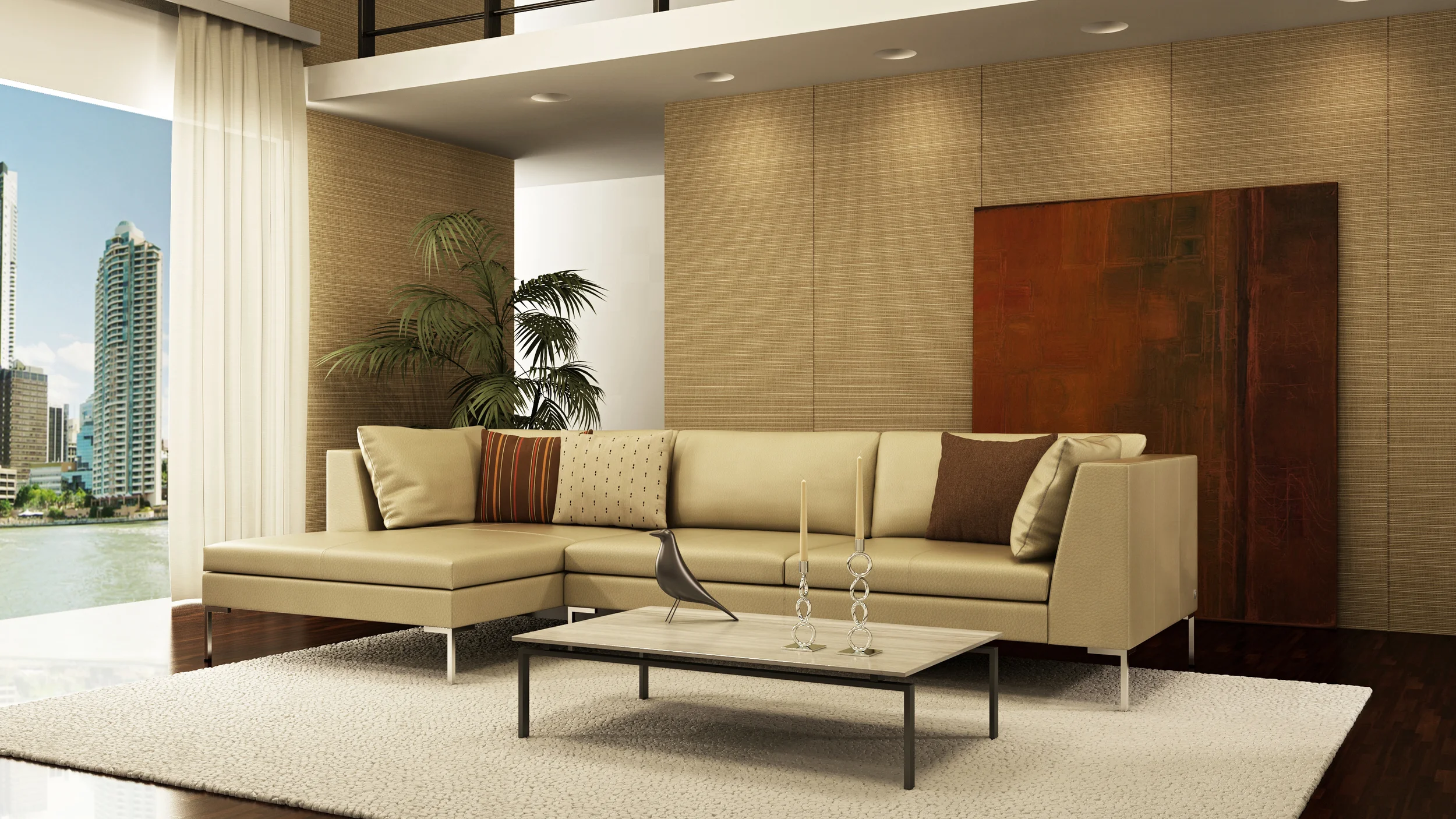 American Leather Inspiration Sectional.