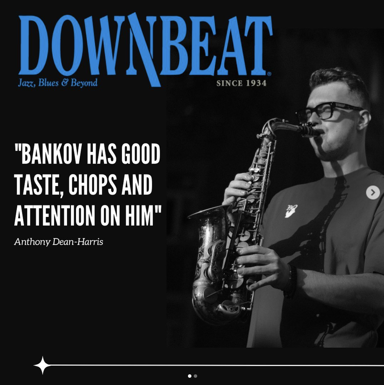 Nikola Bankov reviewed in Downbeat Magazine!