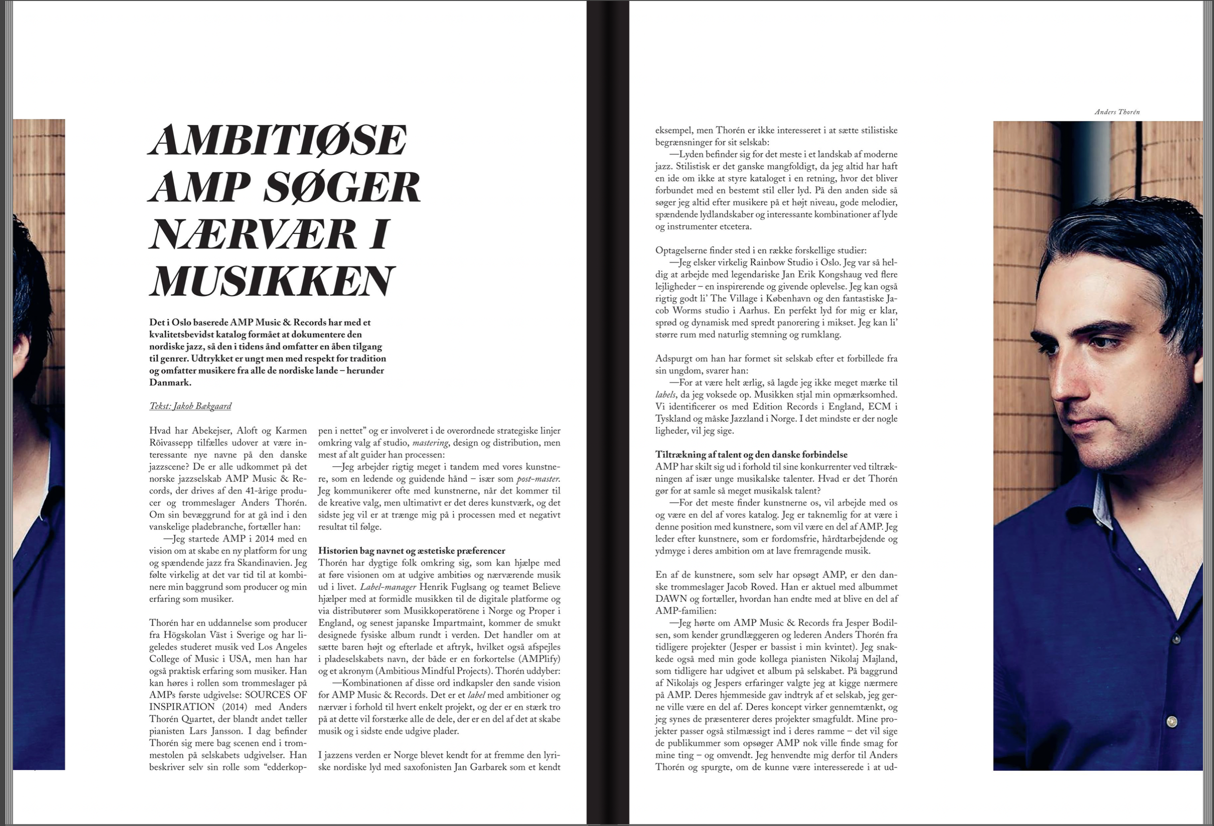Great feature of AMP in Danish JazzSpecial