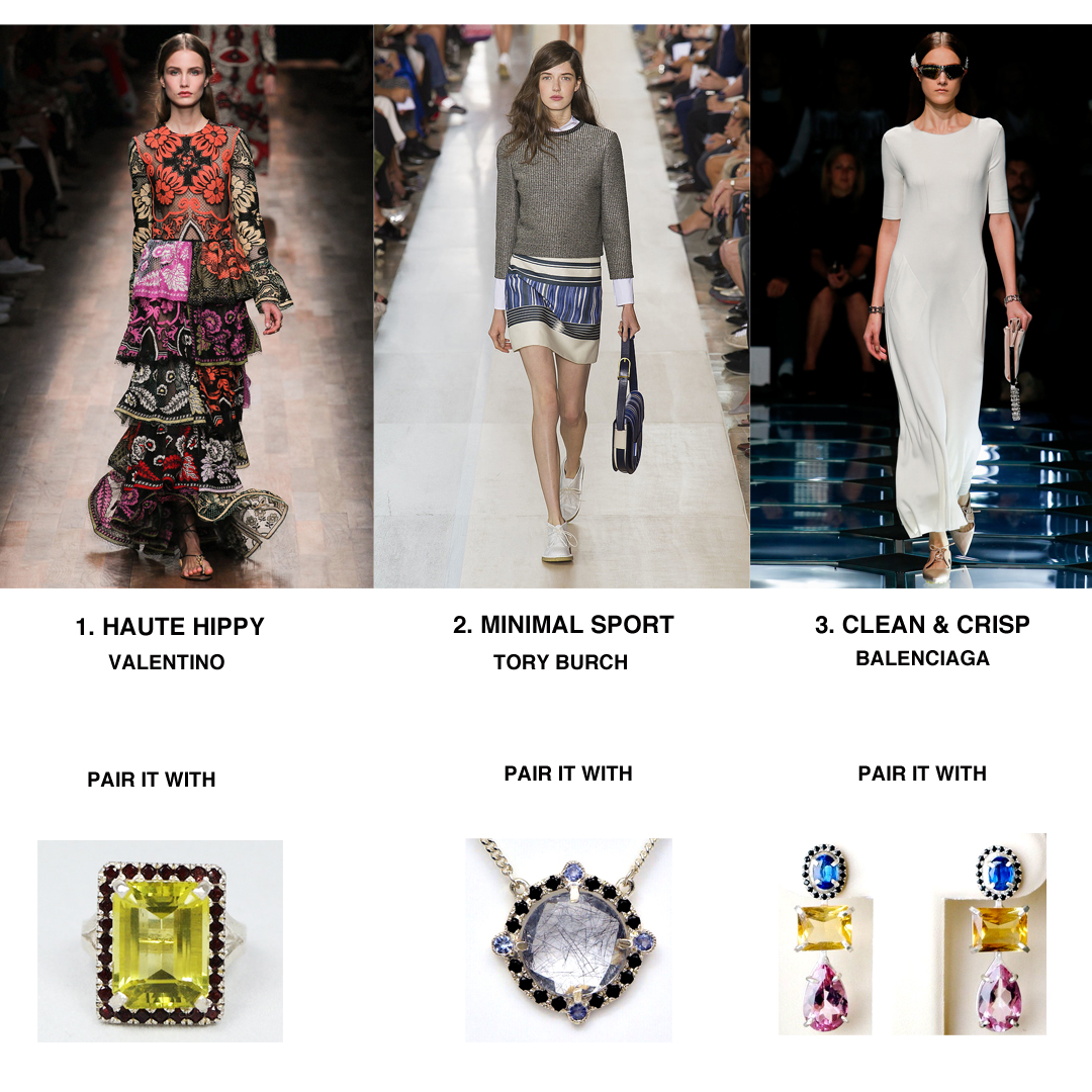  Spring trends complimented by stunning couture pieces by Gem Steady