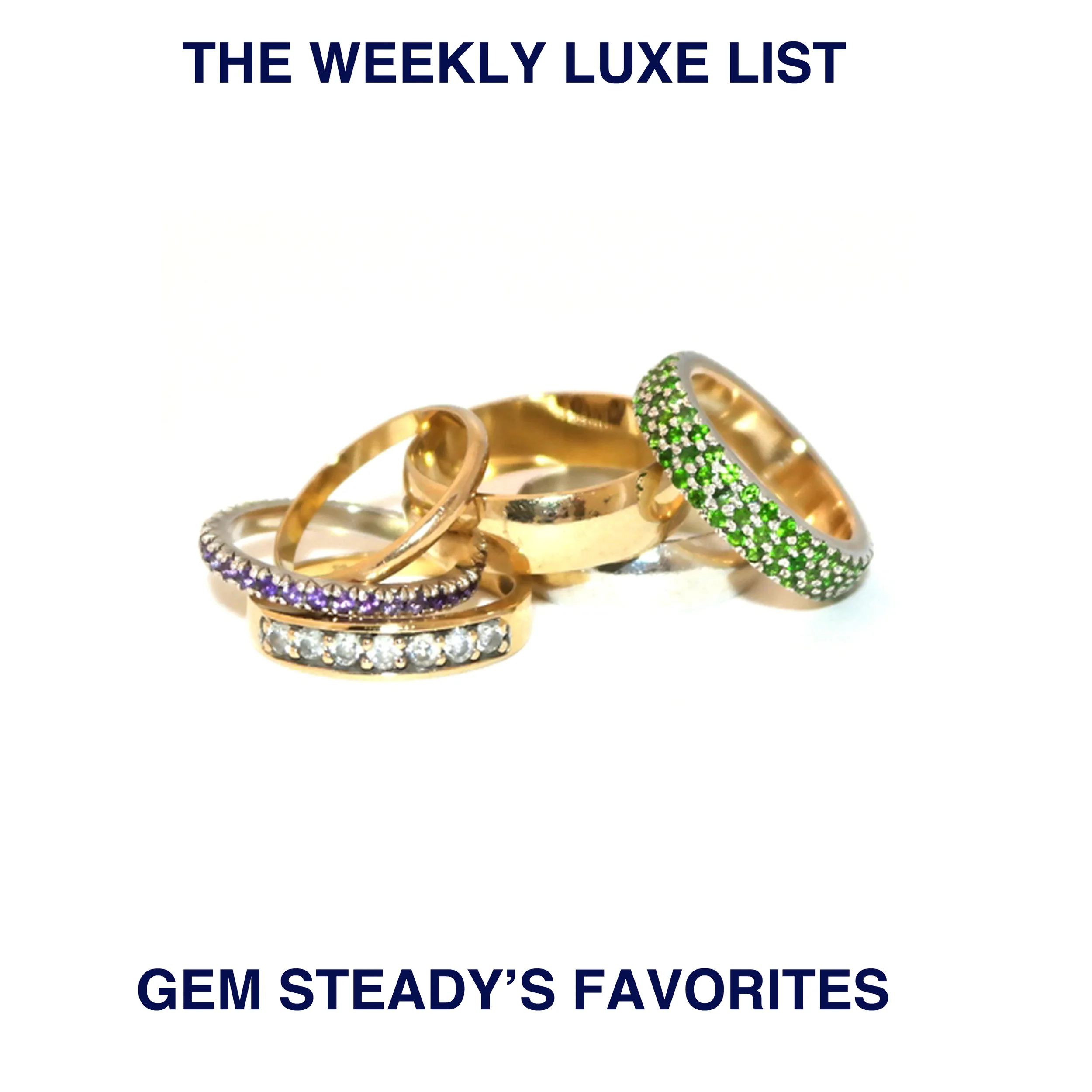 STUNNING STACK RINGS AVAILABLE AT http://www.gemsteady.com/