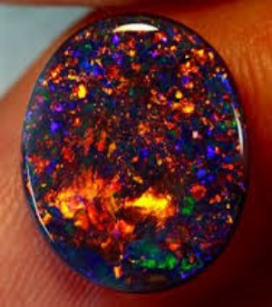 Black Opals are one of the most expensive stones out there. Top quality specimens can fetch over $2k per carat.