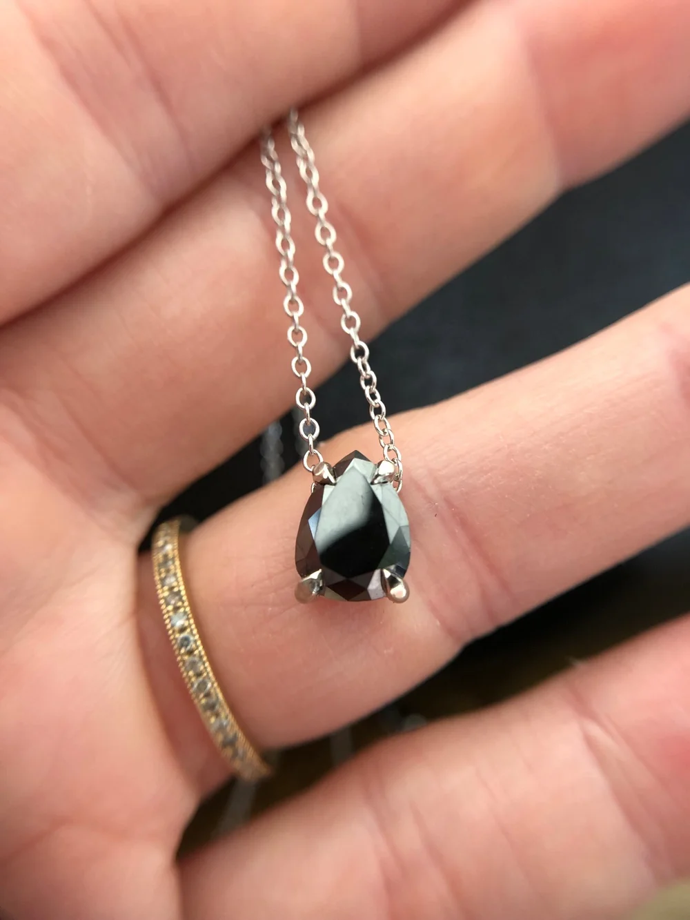 今季新作 8uede スエード Apis 蜂 パール リング シルバー