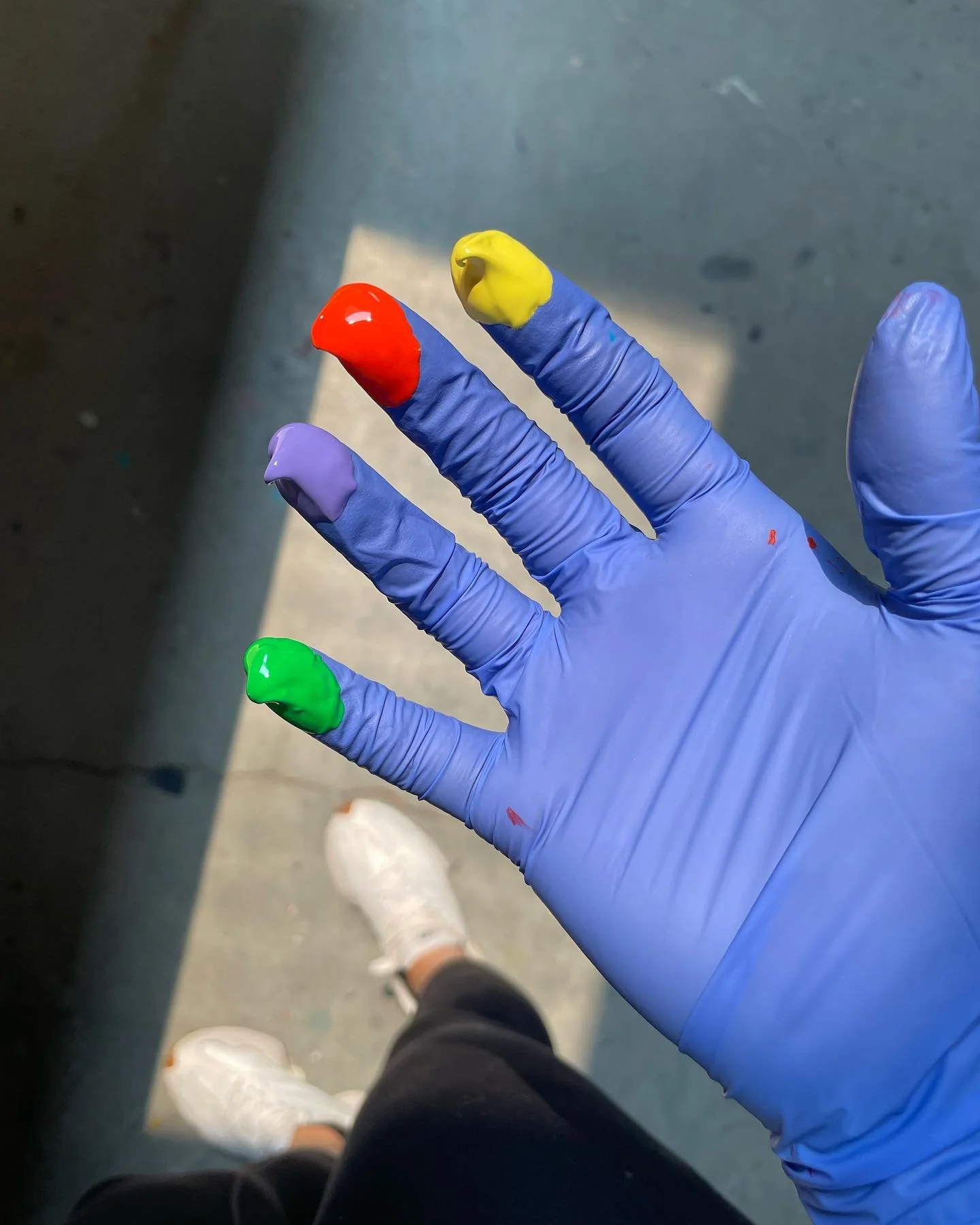 Because I love colour and contrast. 
&Egrave; tutto.