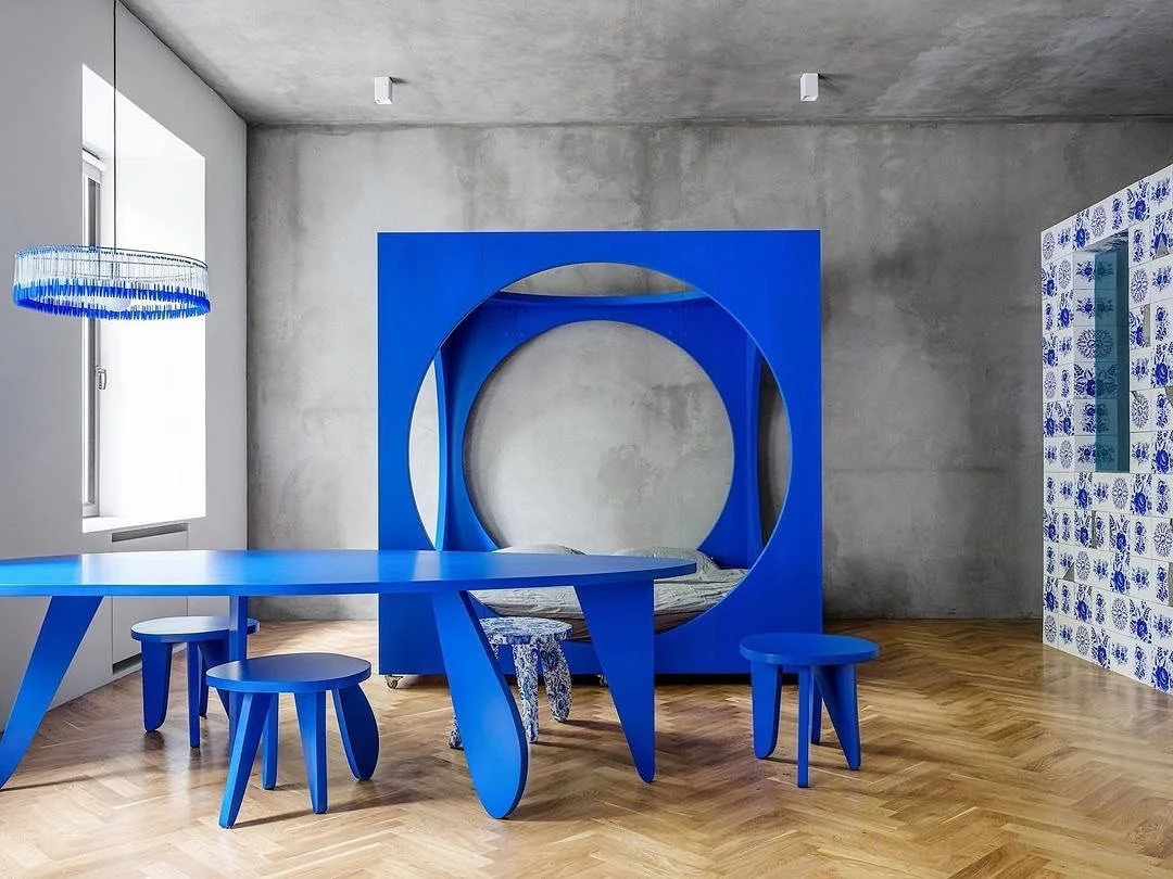 Big Announcement on it&rsquo;s way to 2023 🌀💙🔹🟦🔵🔷🌎🦋🫐

The Apartment by @crosbystudios 

I cannot wait to connect and further my partnership with so many incredible, creative minds. 

Next stop @designmiami in Dec. 

#art #interiordesign #ind