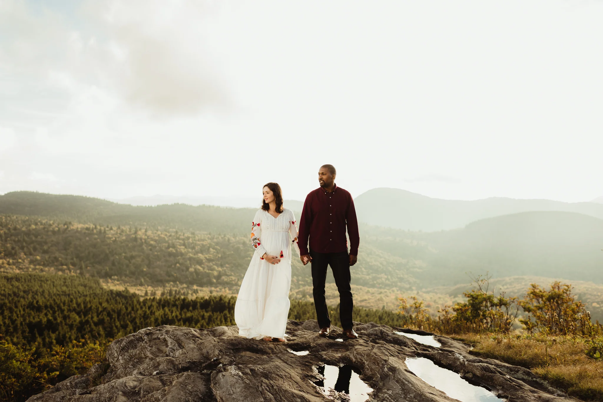 black balsam knob, brevard nc, brevard, jenni chandler photography, family session, portrait session, wnc events, asheville wedding photographer, brevard wedding photographer, intimate wedding photographer, mountain wedding, barn wedding, boho wedding, rustic wedding, family on mountain top, blue ridge parkway, blue ridge mountains, pisgah national forest, mountain top maternity, maternity session, sunset maternity, asheville maternity photographer, brevard maternity photographer