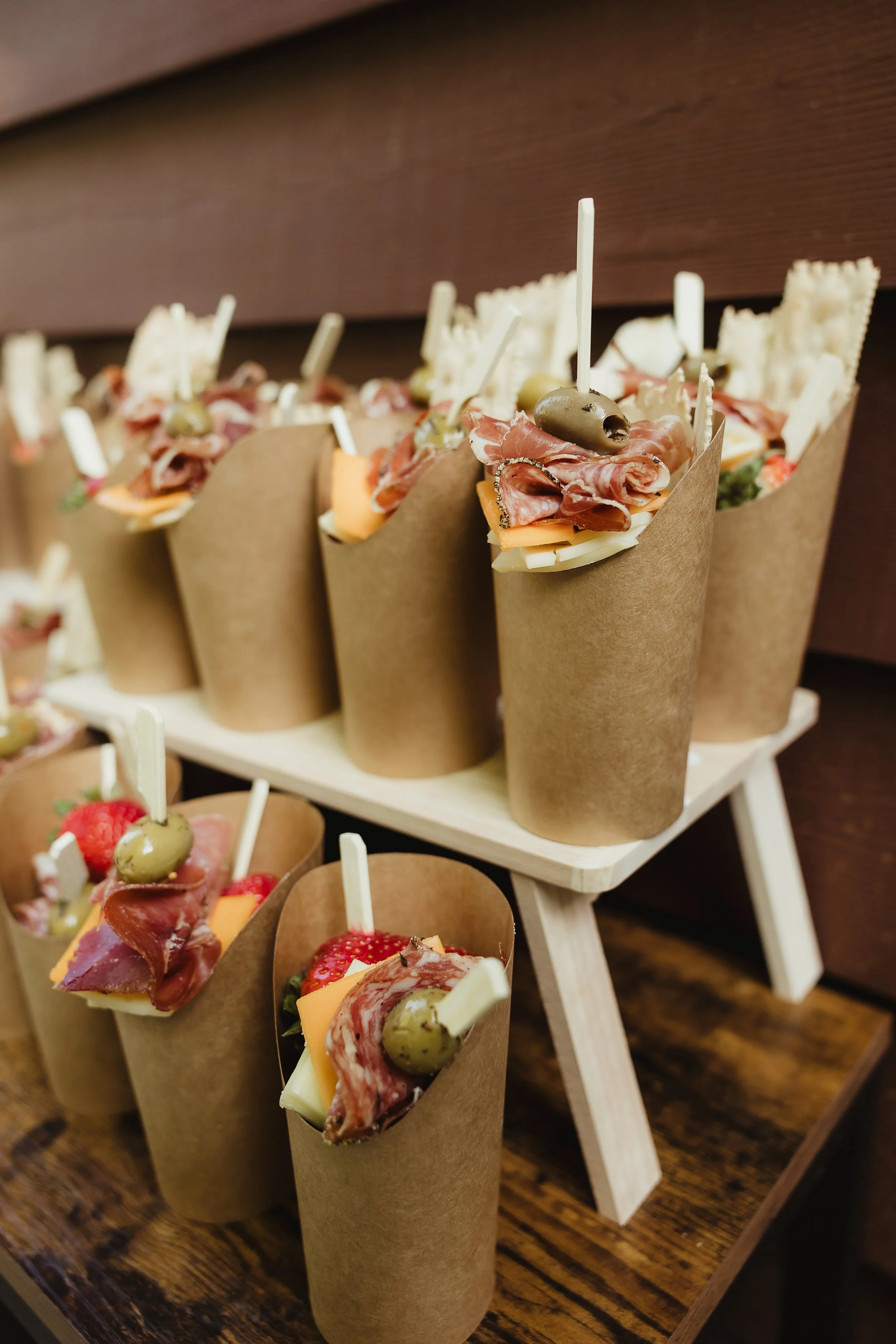 charcuterie in a cup