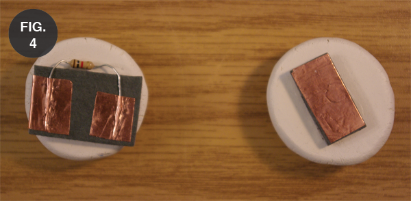 Physical part on the right is what's been done. Physical part on the left is the piece with varying resistance.