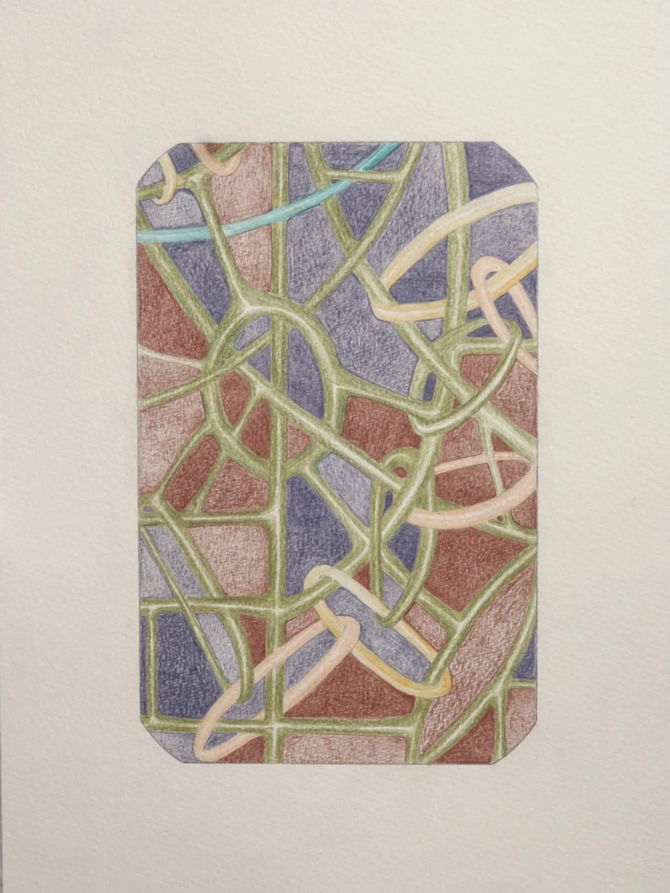 Watercolor and pencil on paper 2024