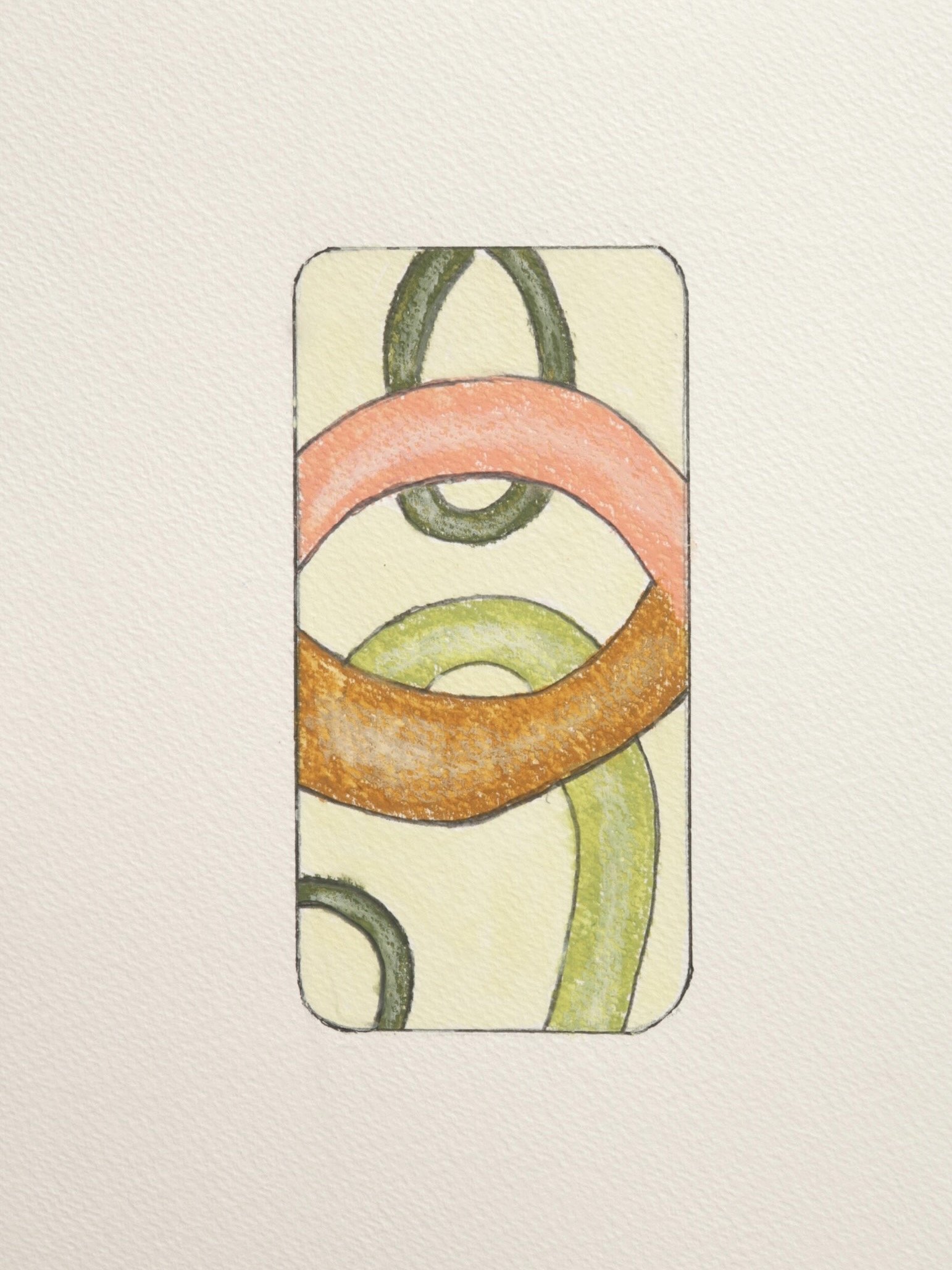 Watercolor and pencil on paper 2024