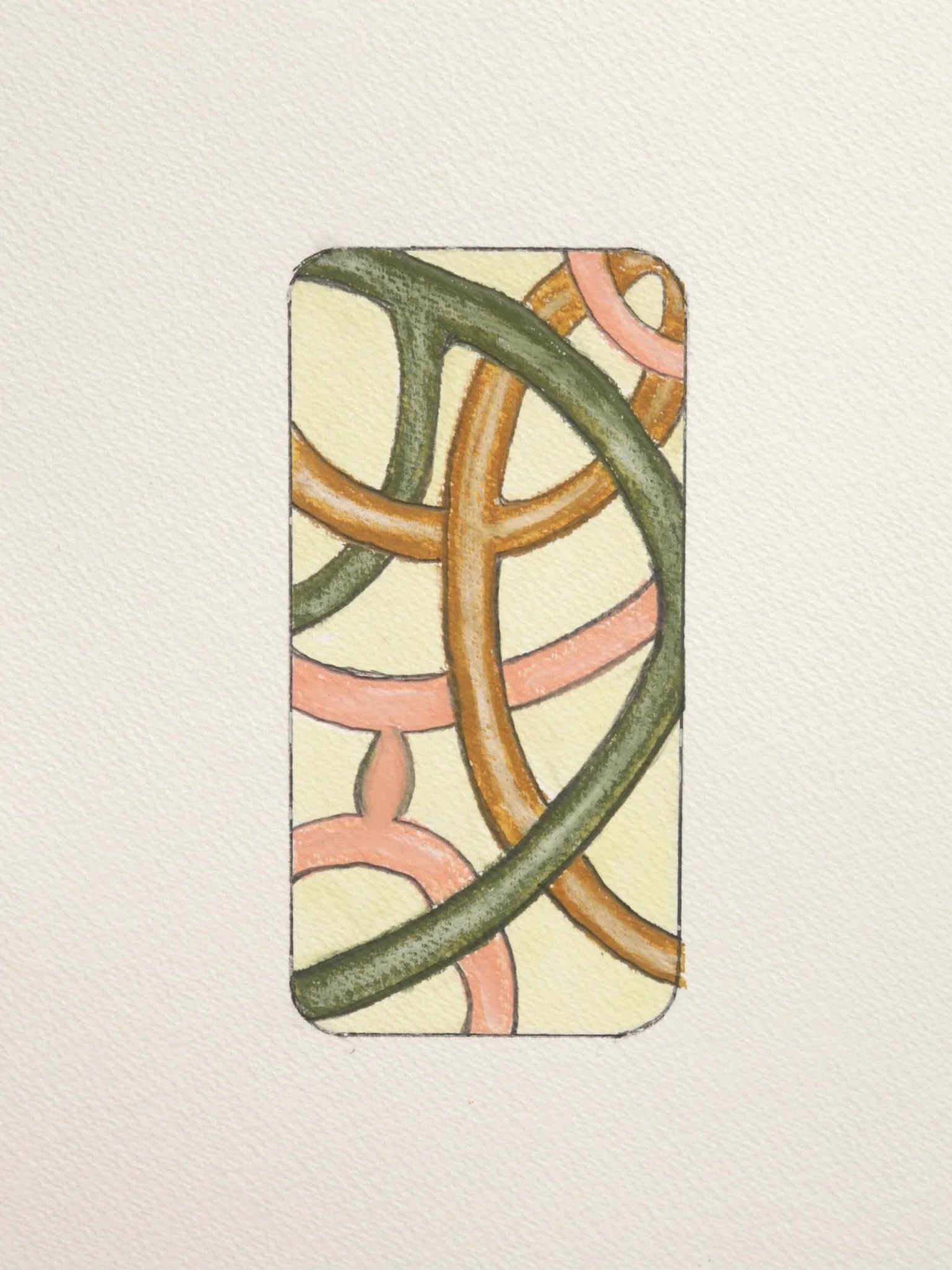 Watercolor and pencil on paper 2024
