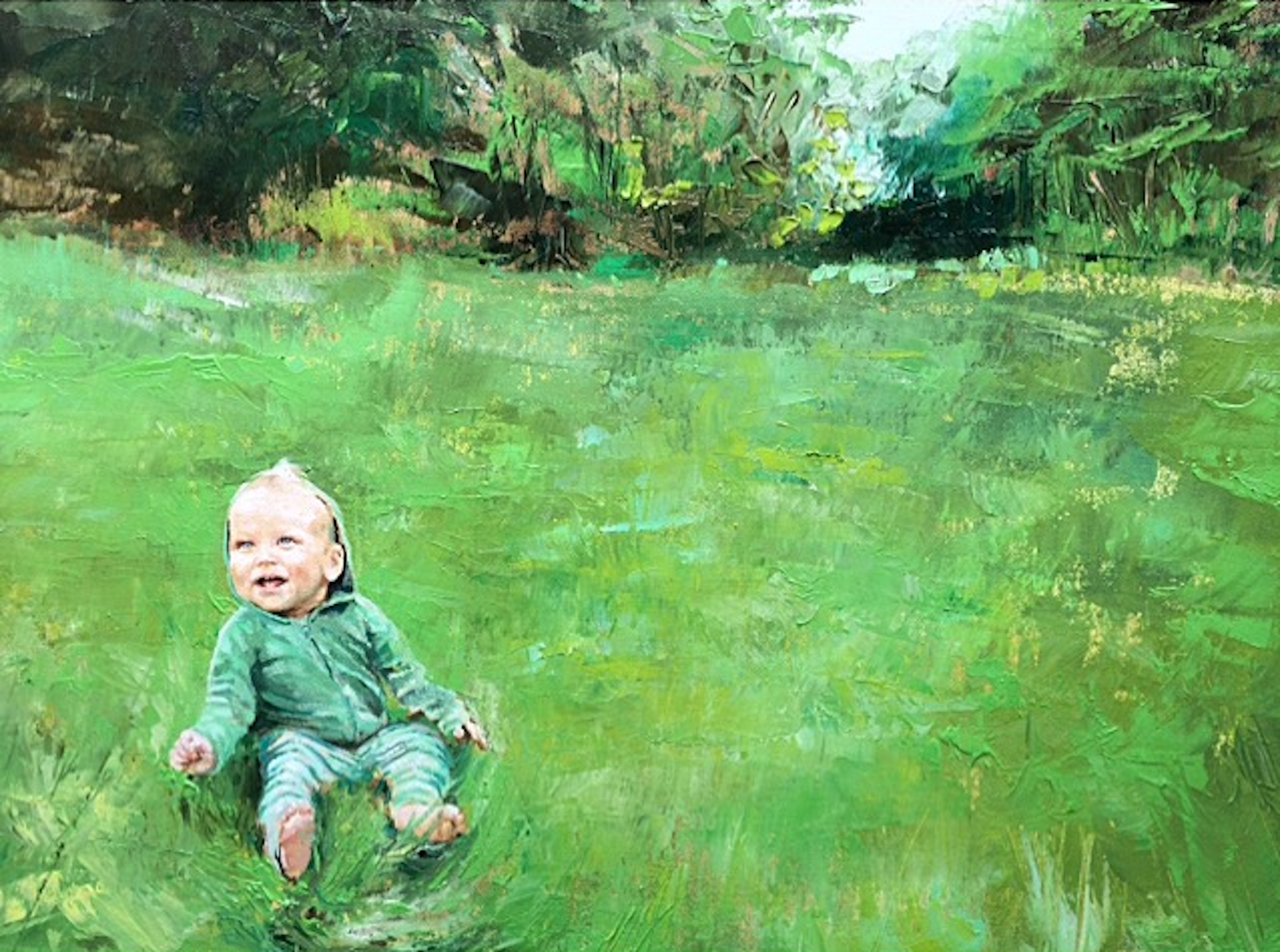 Hanna // 22 X 28 oil on canvas // 1540 // SOLD
