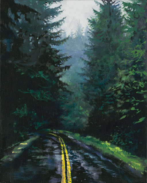 DRIVE // oil on birch panel // 11" X 14" // SOLD