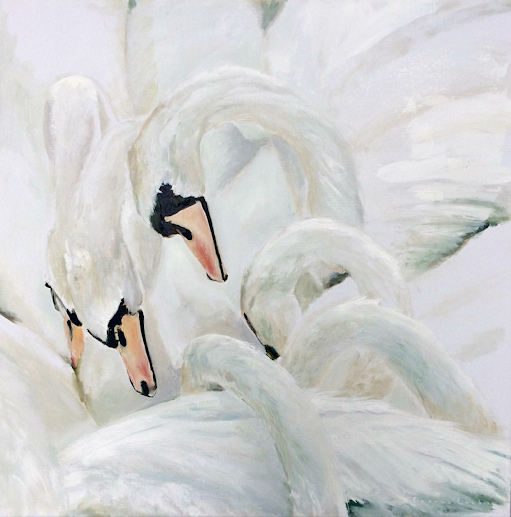 GRACE // oil on canvas // 24" X 24" // SOLD