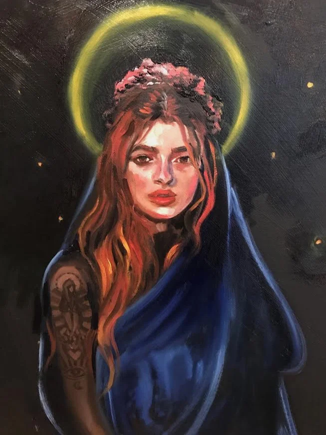 MAGDALENE // oil on canvas // 16" X 20" // SOLD