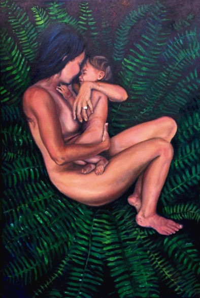 GAIA // oil on canvas // 36" X 40" // SOLD // 3600