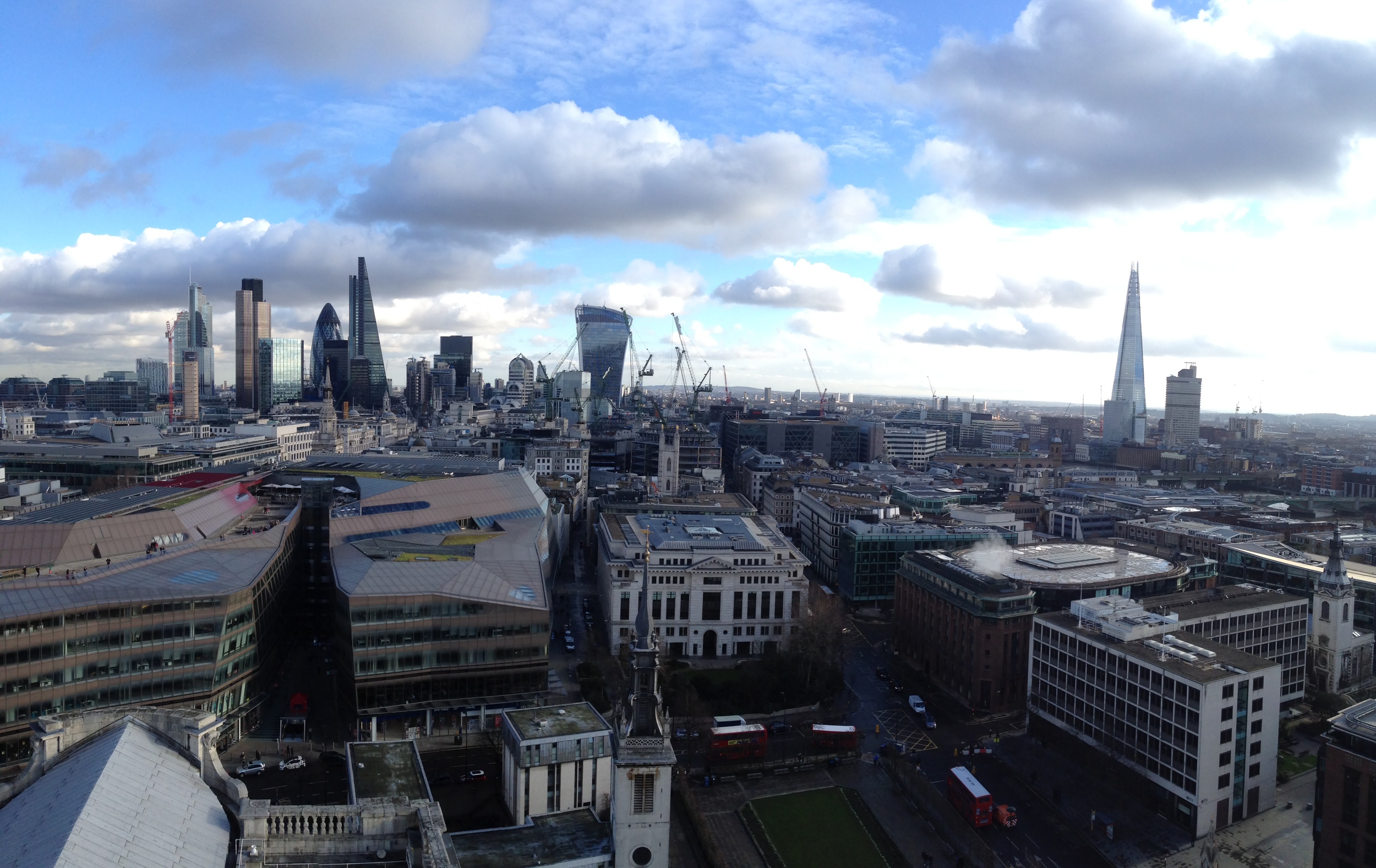 View from the top of St. Paul's - London, UK