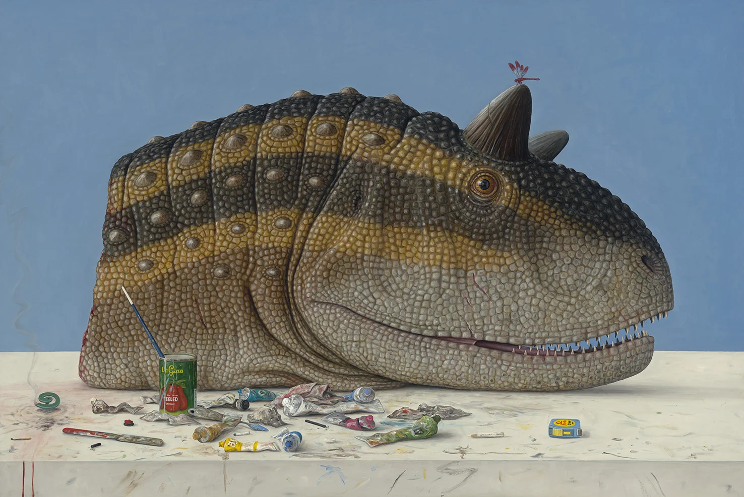 Self Reflected in Eye of Beast