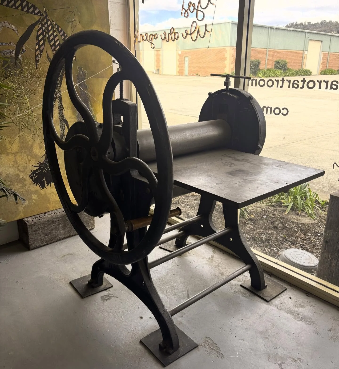 Dear world, my Harry Rochat etching press is still for sale! $10,000 ONO. It&rsquo;s a pretty serious bit of cast iron and it&rsquo;ll serve someone well. Please spread the word!