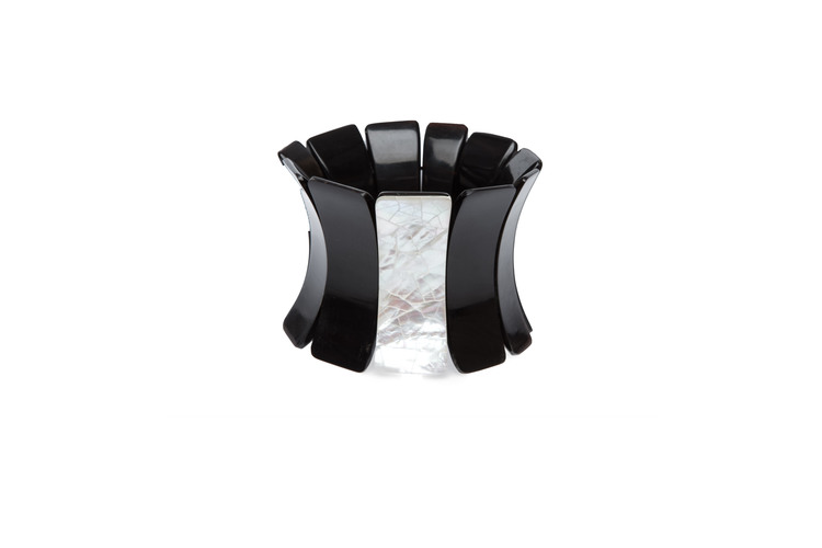 Horn & Mother of Pearl Cuff