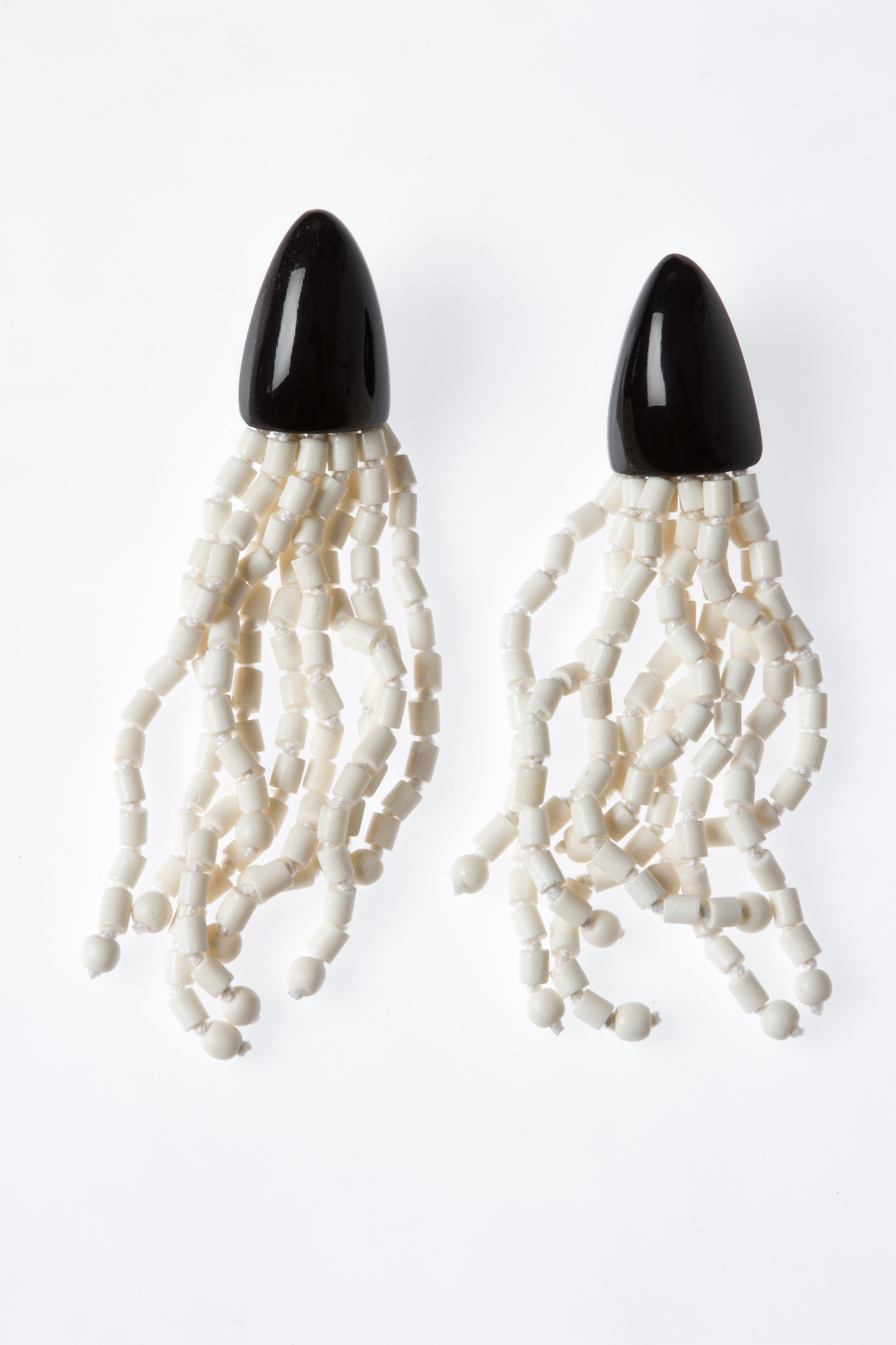 Spiky Tassel Earrings