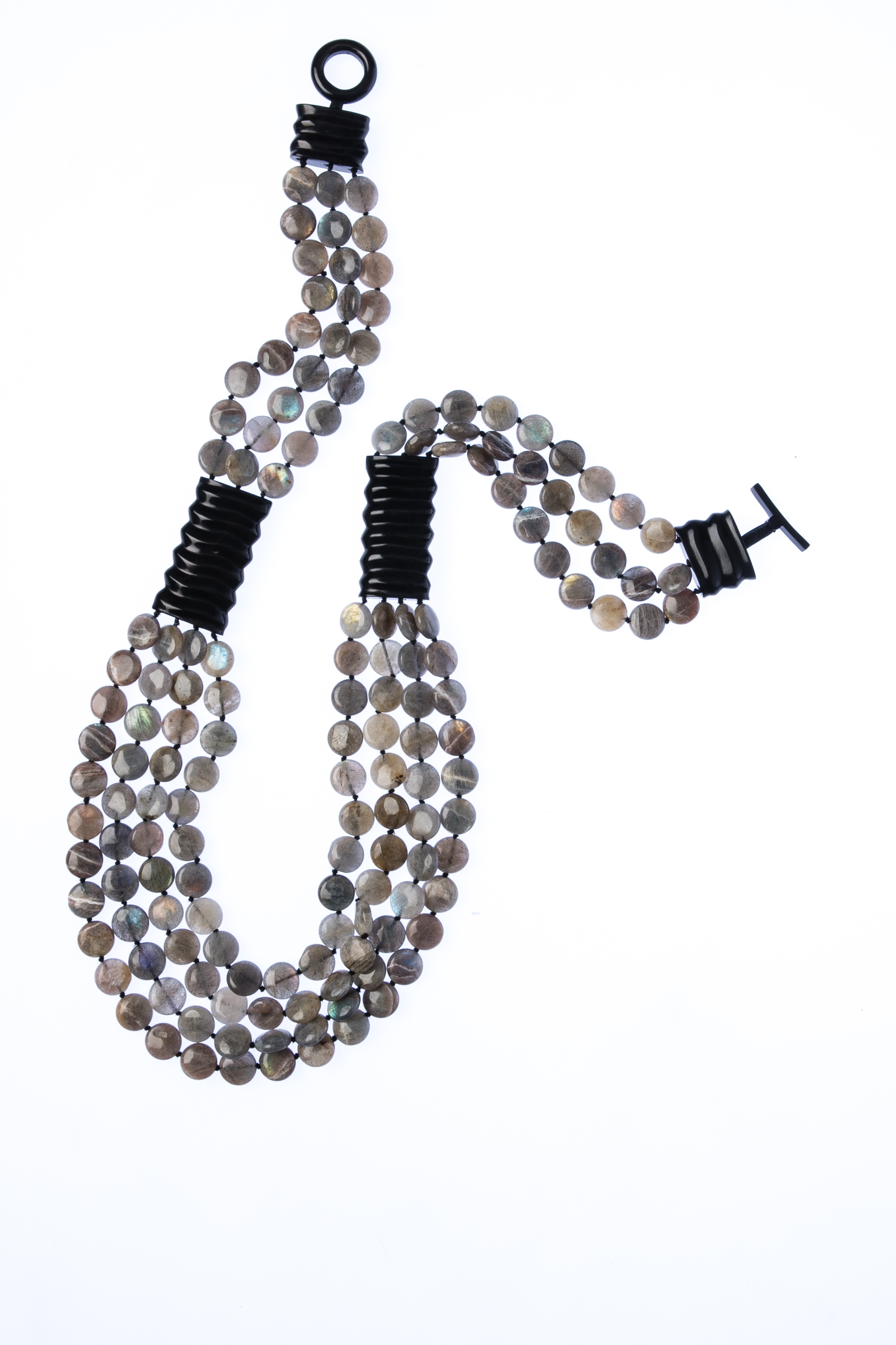 Multi-Strand Moonstone Necklace
