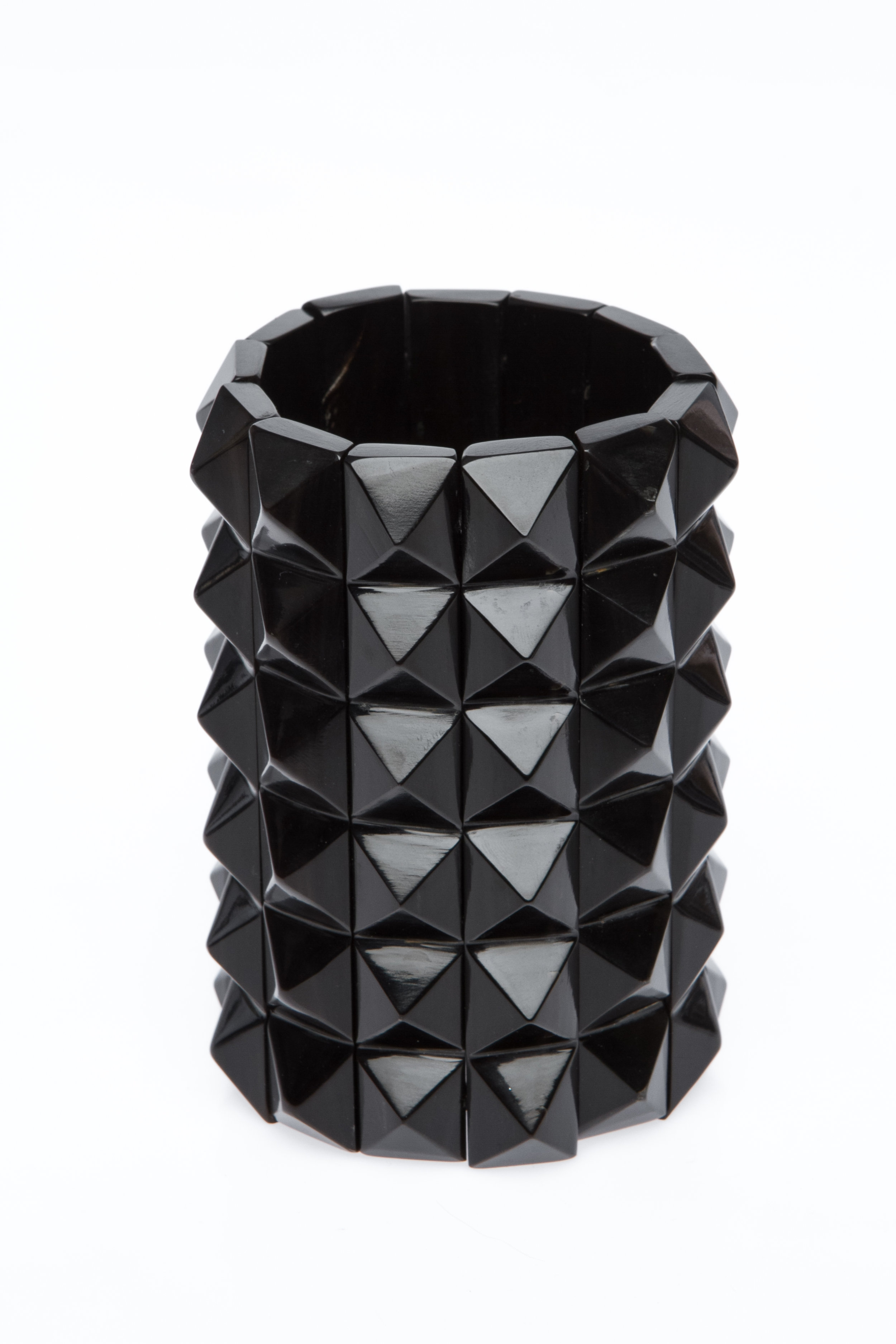 Tall Horn Pyramid Cuff