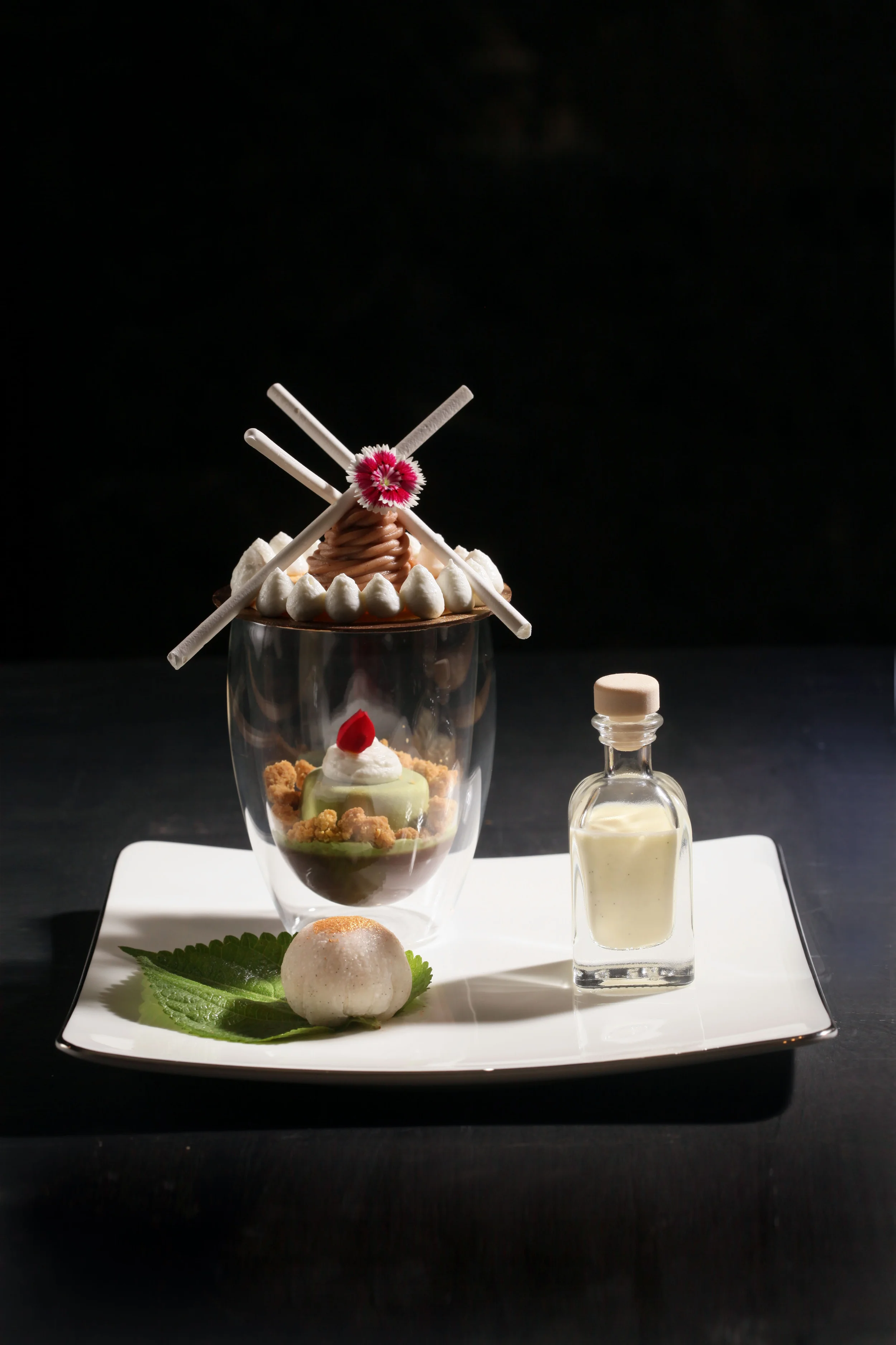 Korean Inspired Mont Blanc Verrine