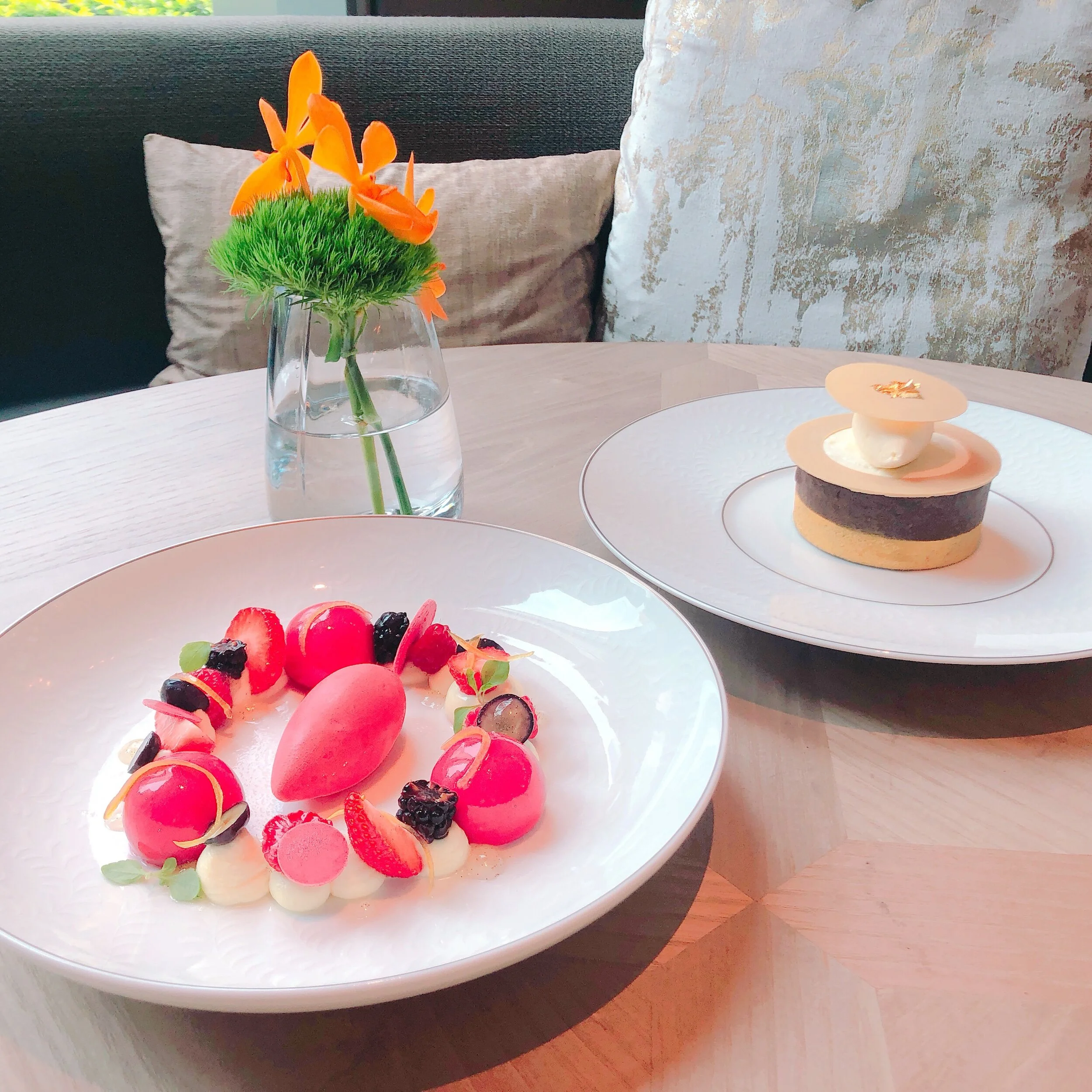 Fruits and Hong Kong Milk Tea Tart