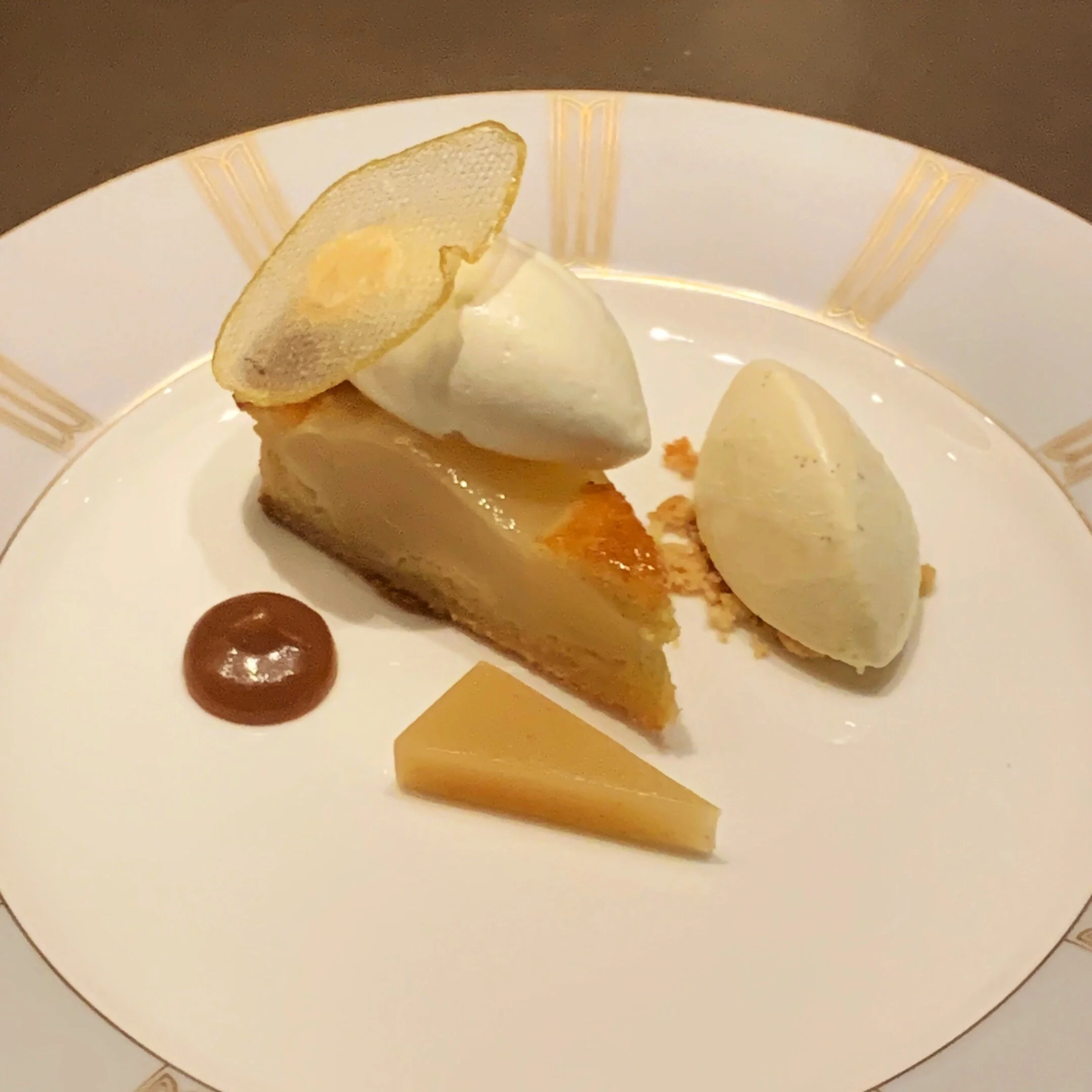 A dessert for a Christie Asia Event