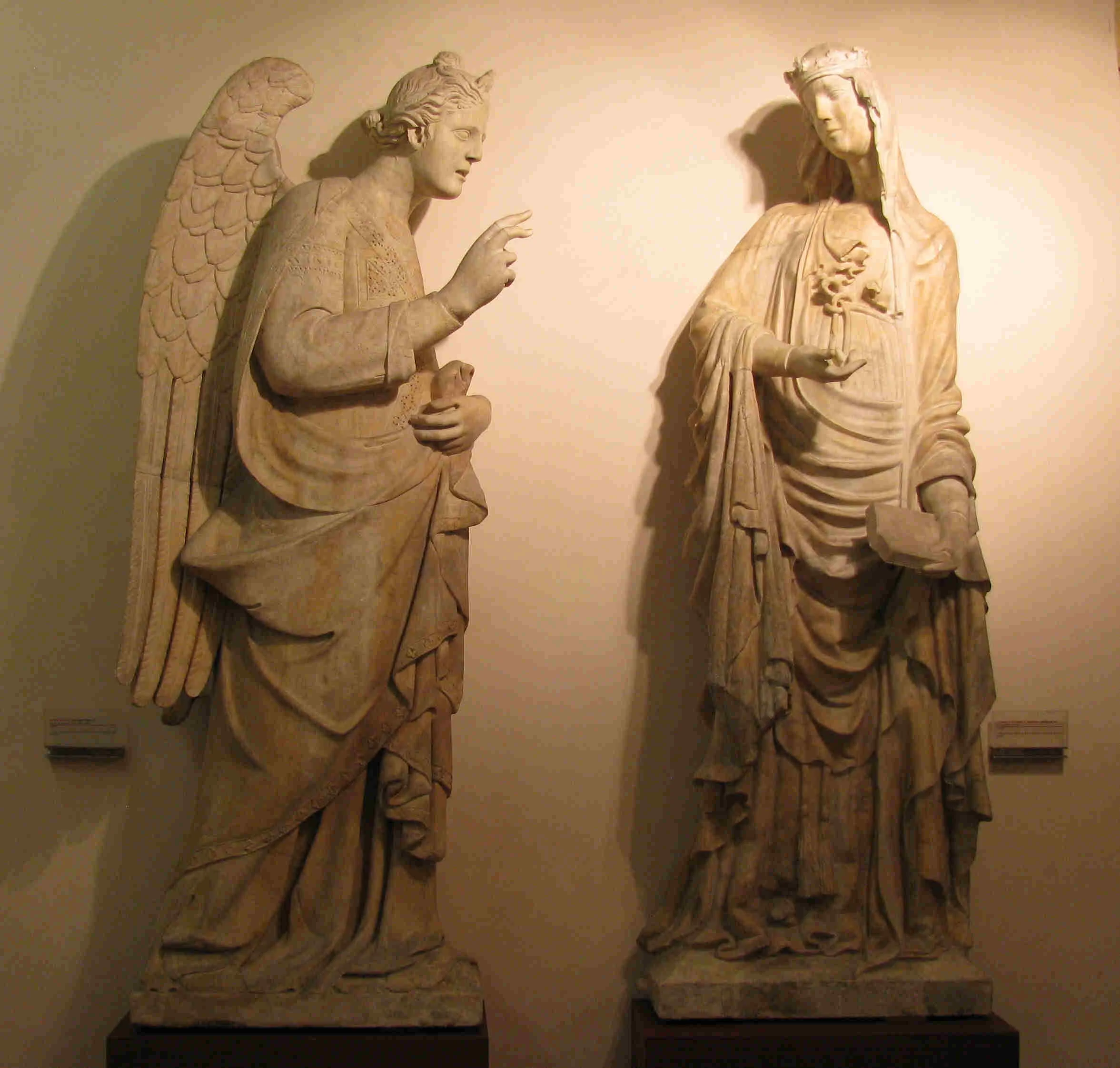 Italian Gothic sculpture.