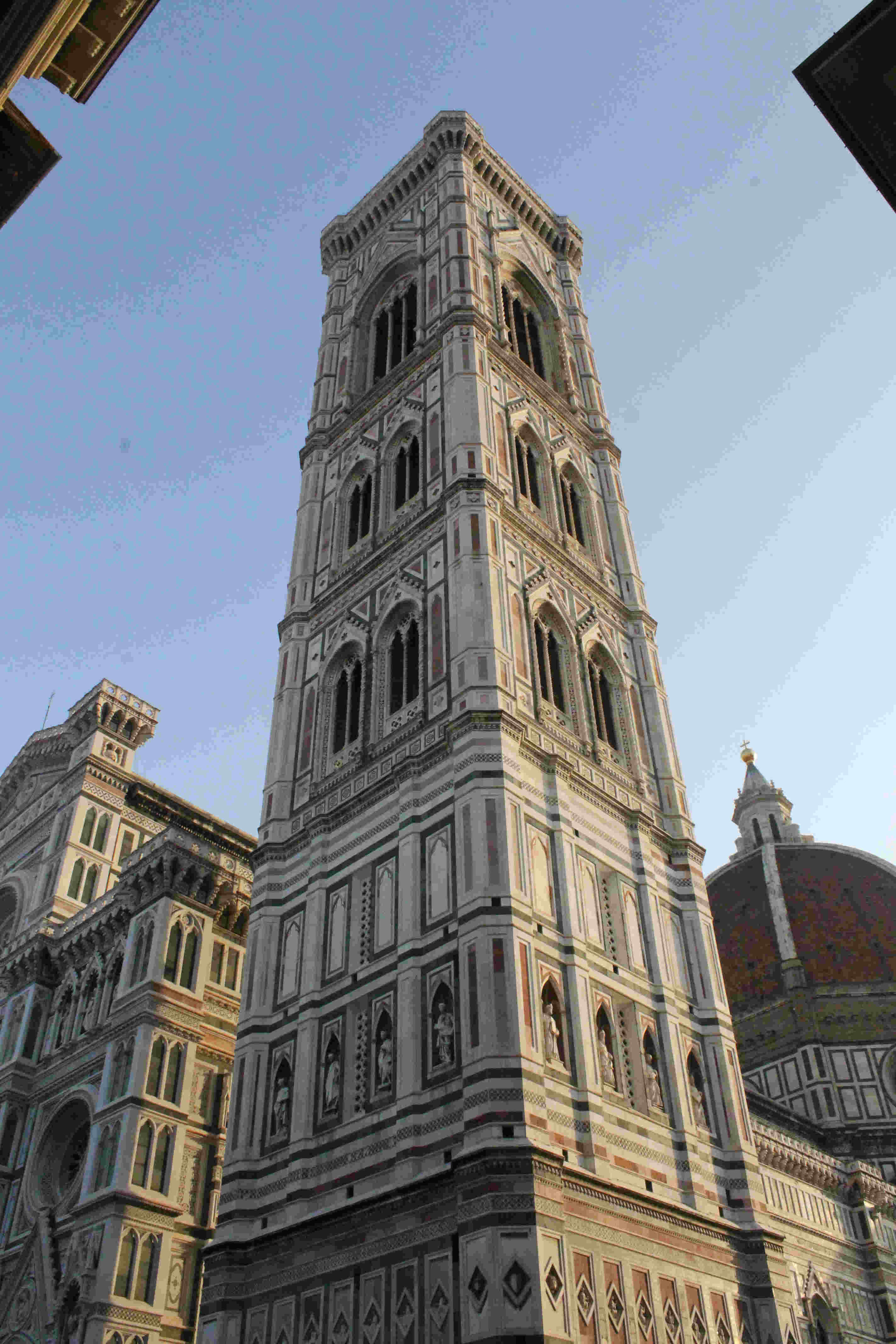 The campanile of the Florence Duomo