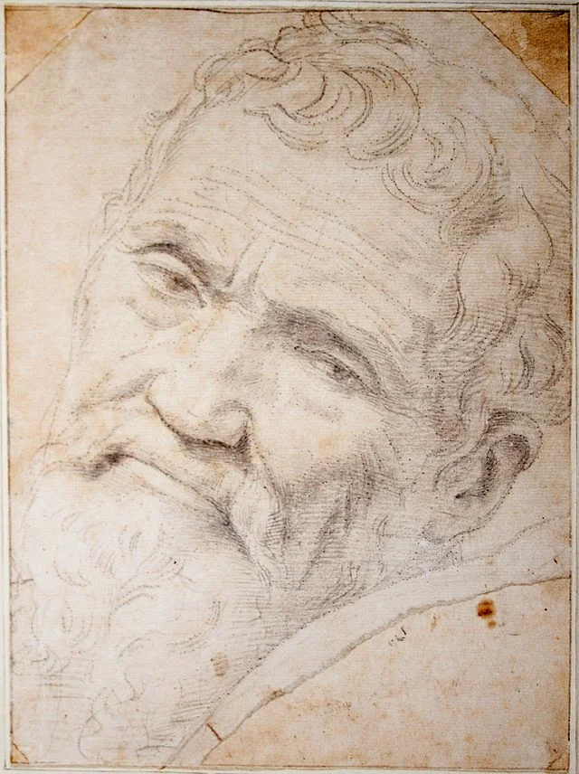 Drawing of Michelangelo - Daniele Di Volterra