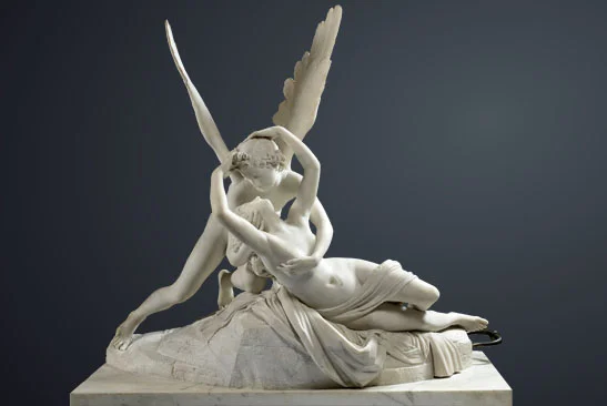 Psyche Revived by Cupid's Kiss