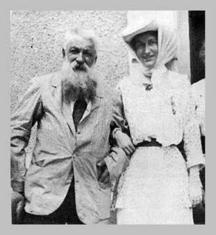 August Rodin and Malvina Hoffman in Paris.