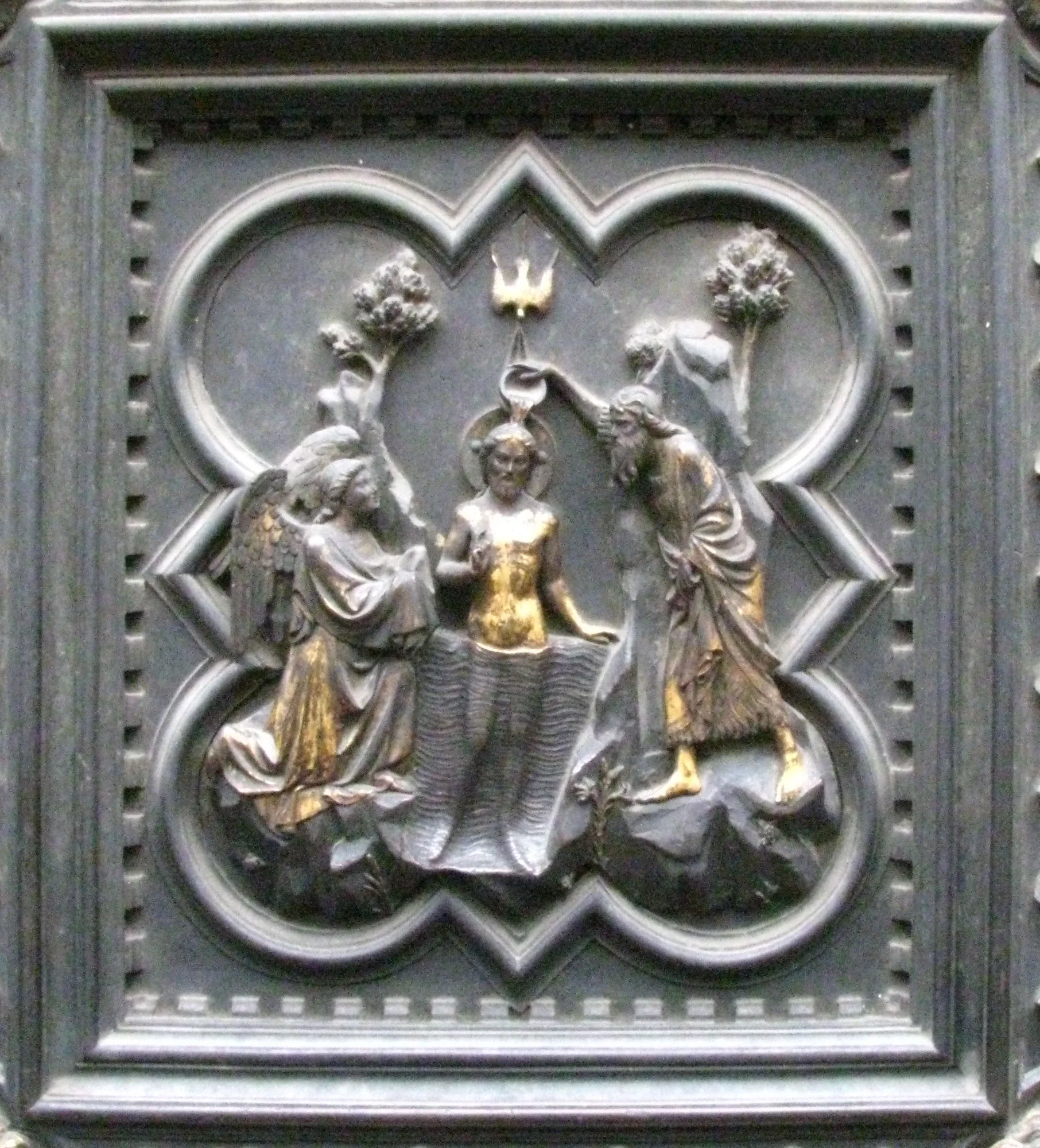 Baptism of Christ - Andrea Pisano