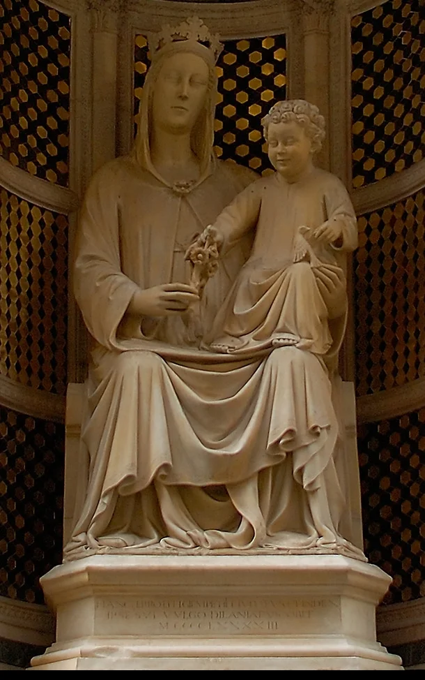 Madonna of the Rose - Niccolo Lamberti