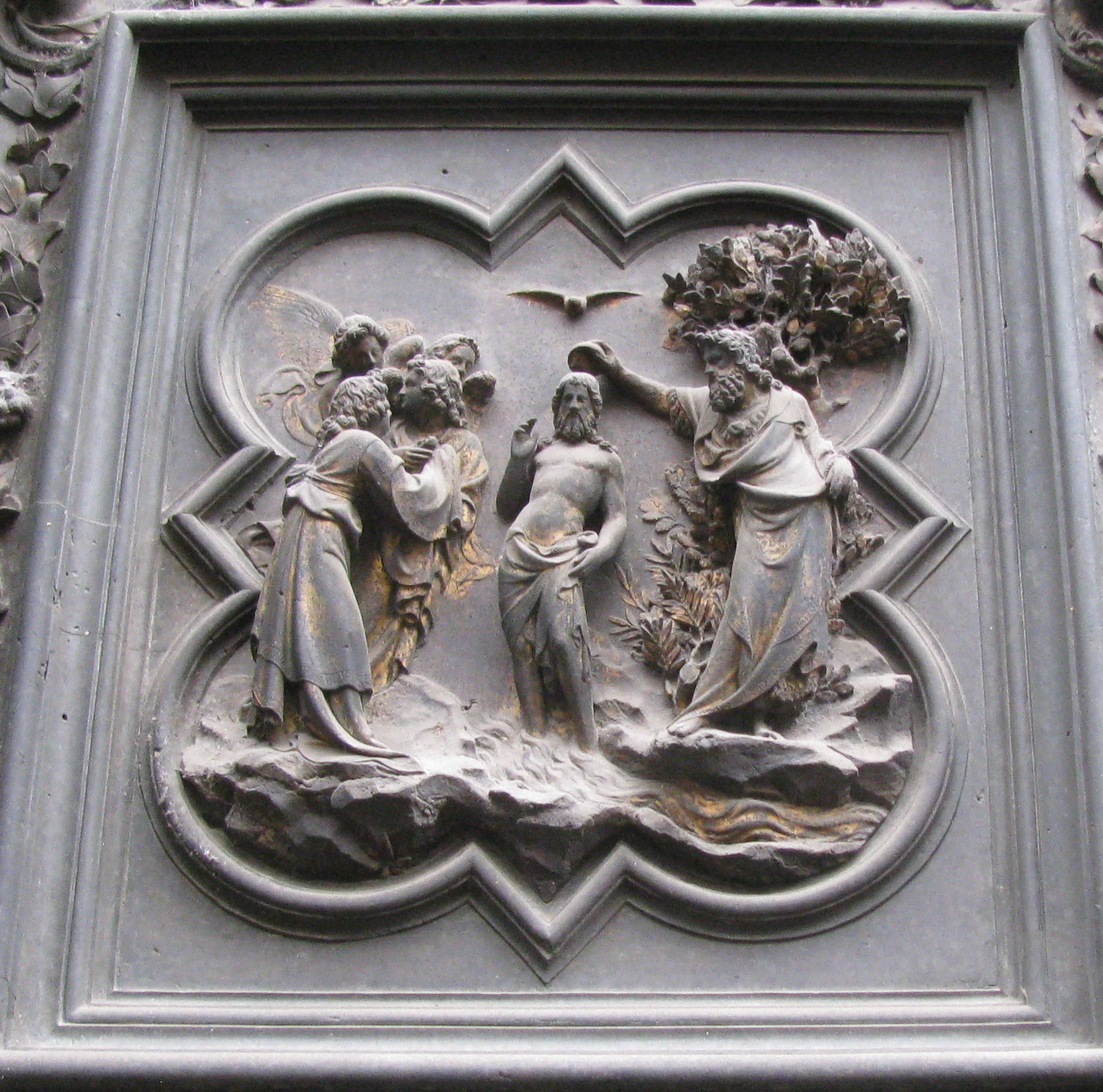 Baptism of Christ - Ghiberti
