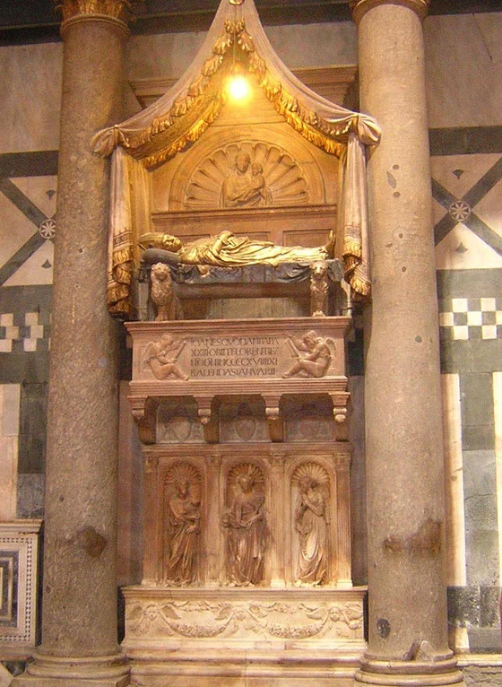 Tomb of Antipope John XXIII - Michelozzo and Donatello