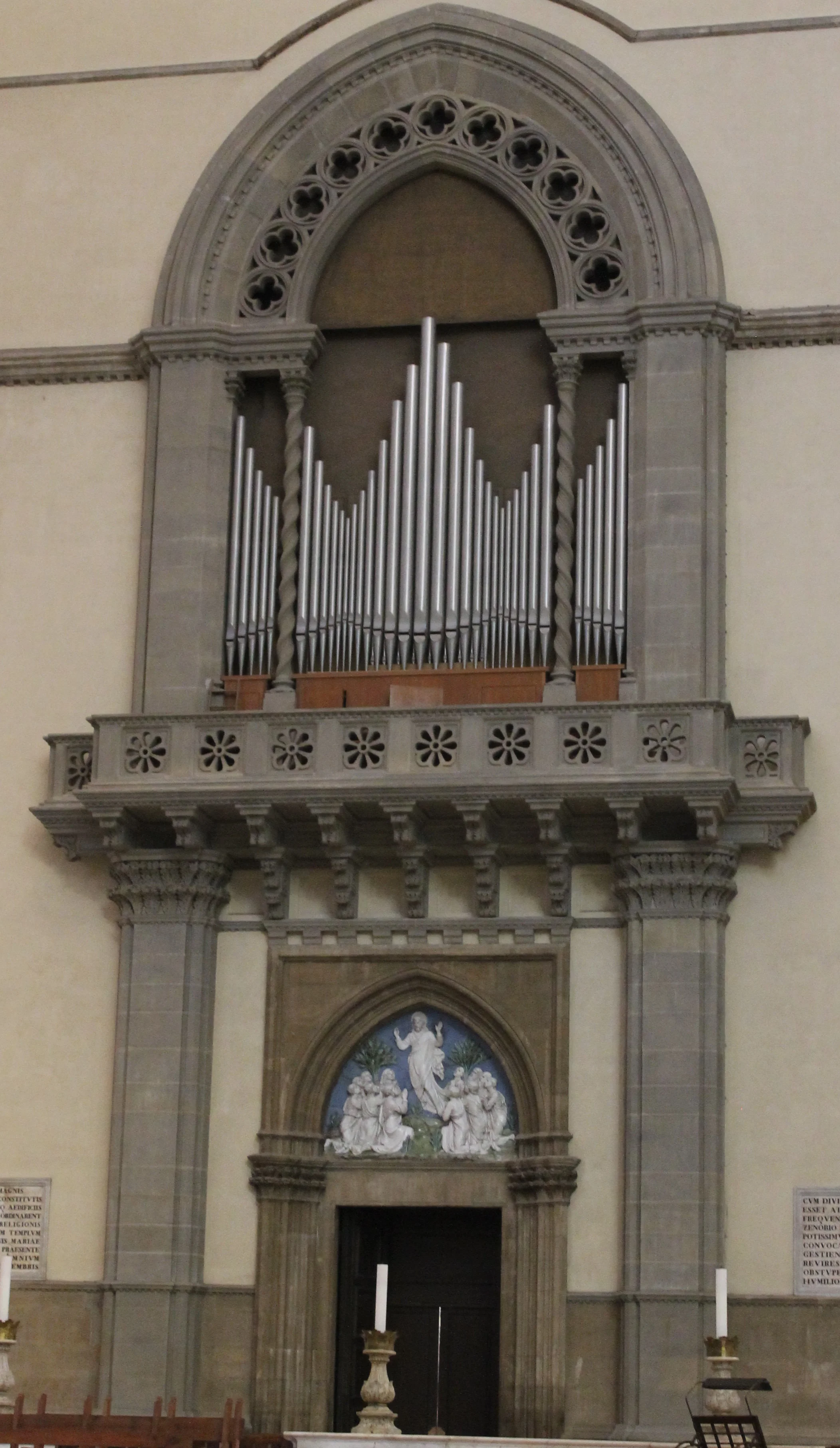 Ascension, in situ in the Florence Duomo.