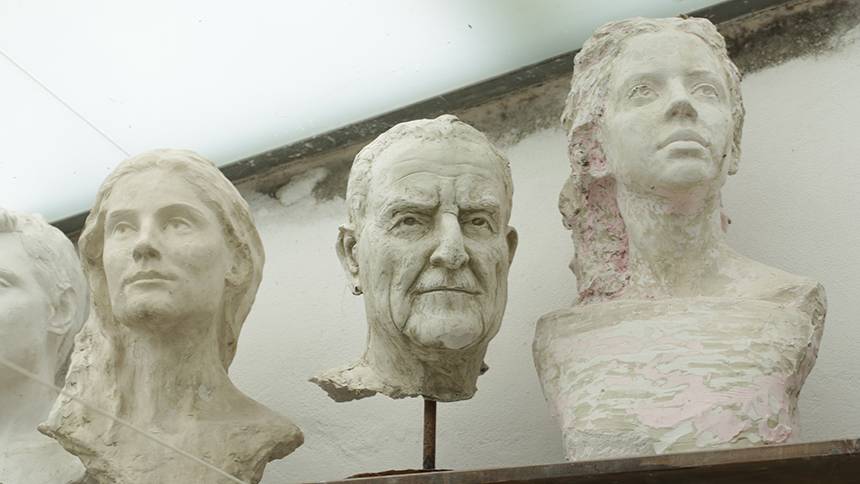 Various portraits by Raffaello Romanelli (the younger).