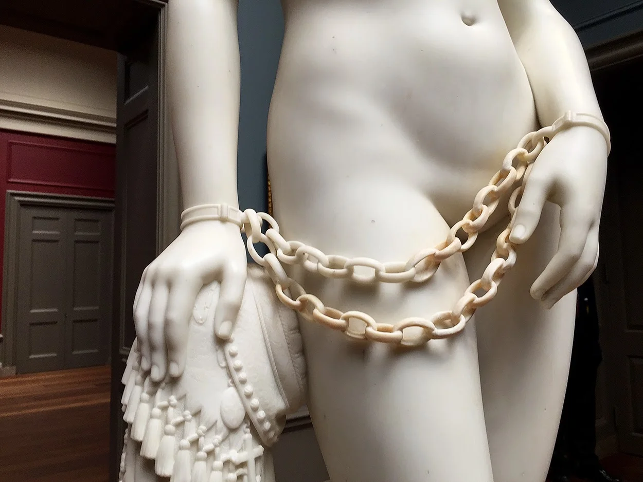 The Greek Slave - Detail