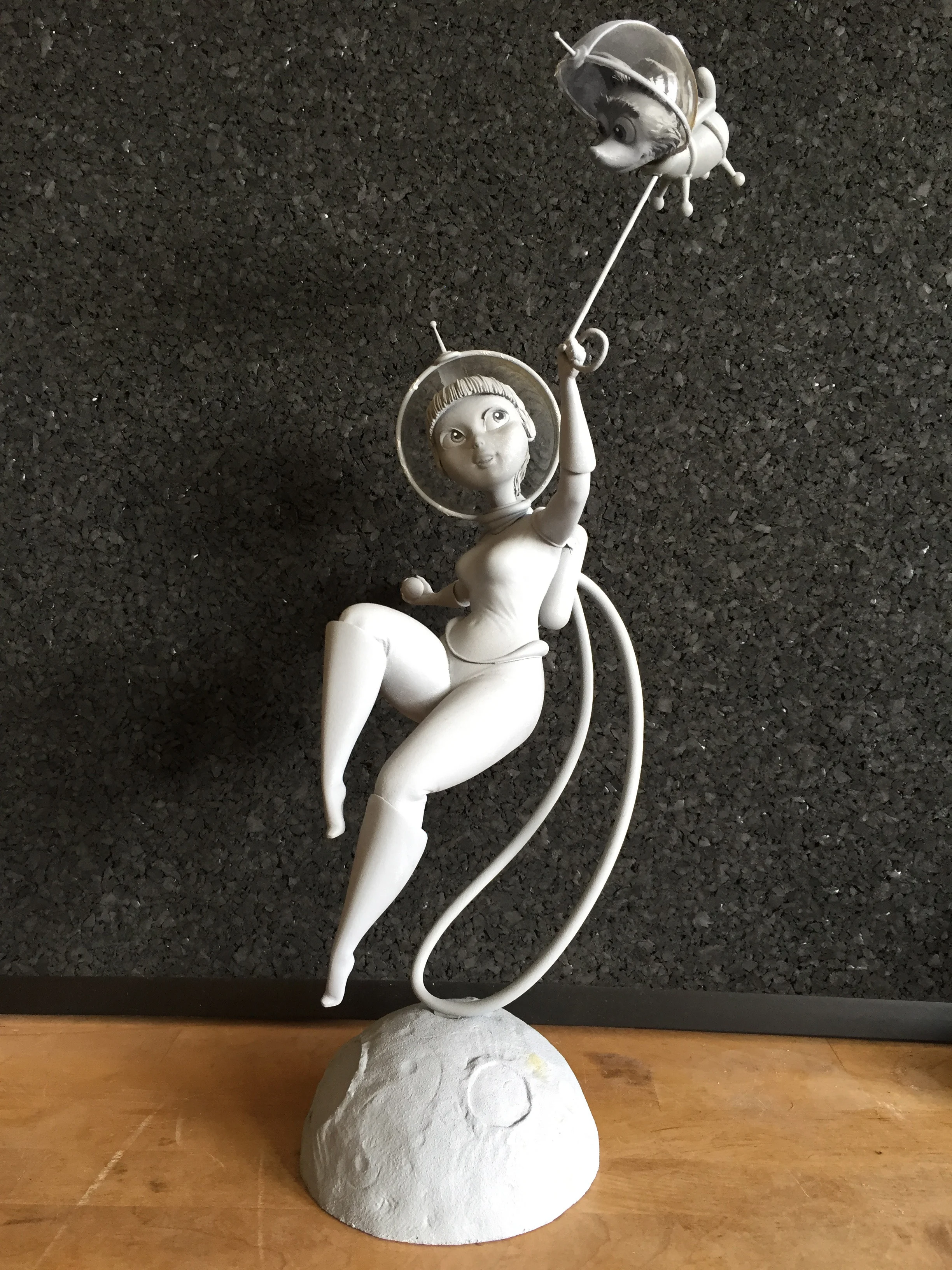 Space Girl - 3D Printed, designed with Zbrush